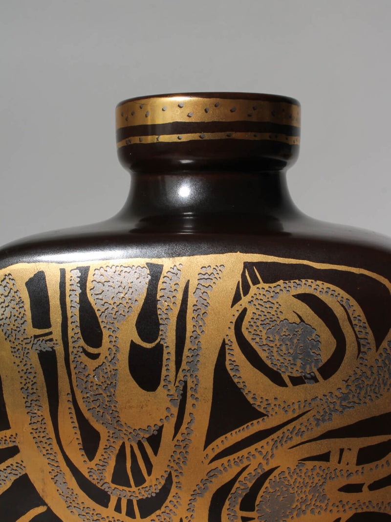 Gerd Hiort Petersen Ceramic Abstract Vase — detail view