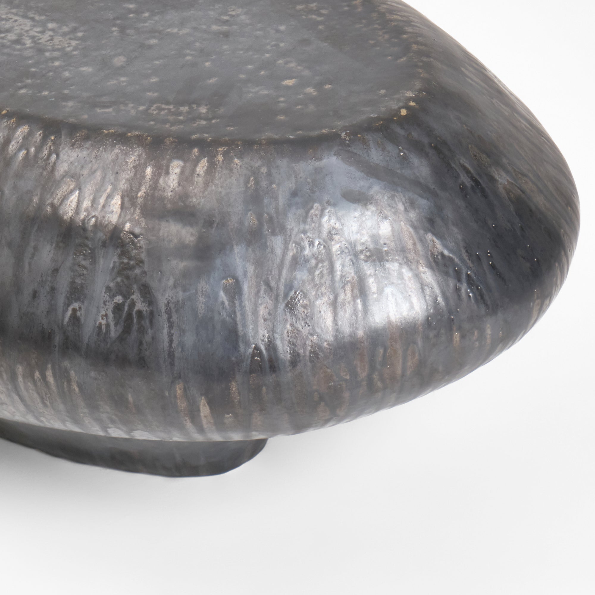 Ceramic Coffee Table — side angle