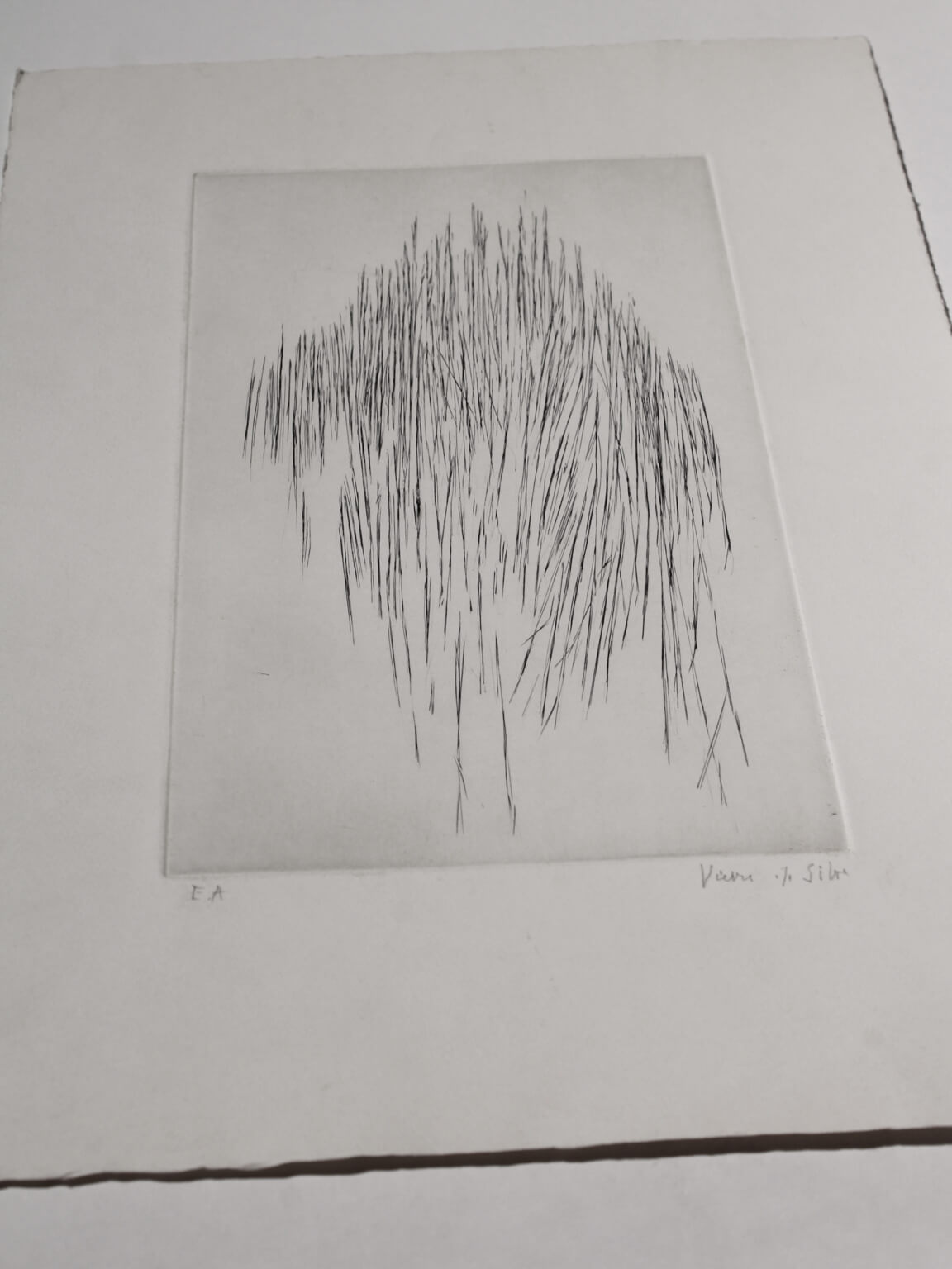 Maria Helena Vieira da Silva, Untitled Etching, 1980 — view 9