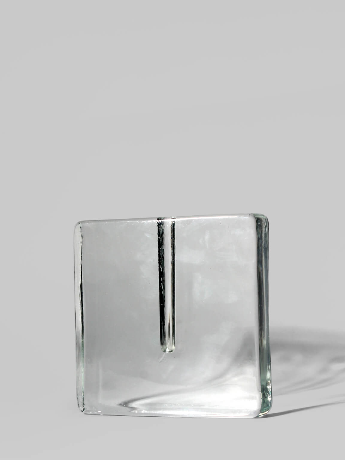 Transparent Solifleur Glass Vase, 1960s by Vintage Stories | The Oblist