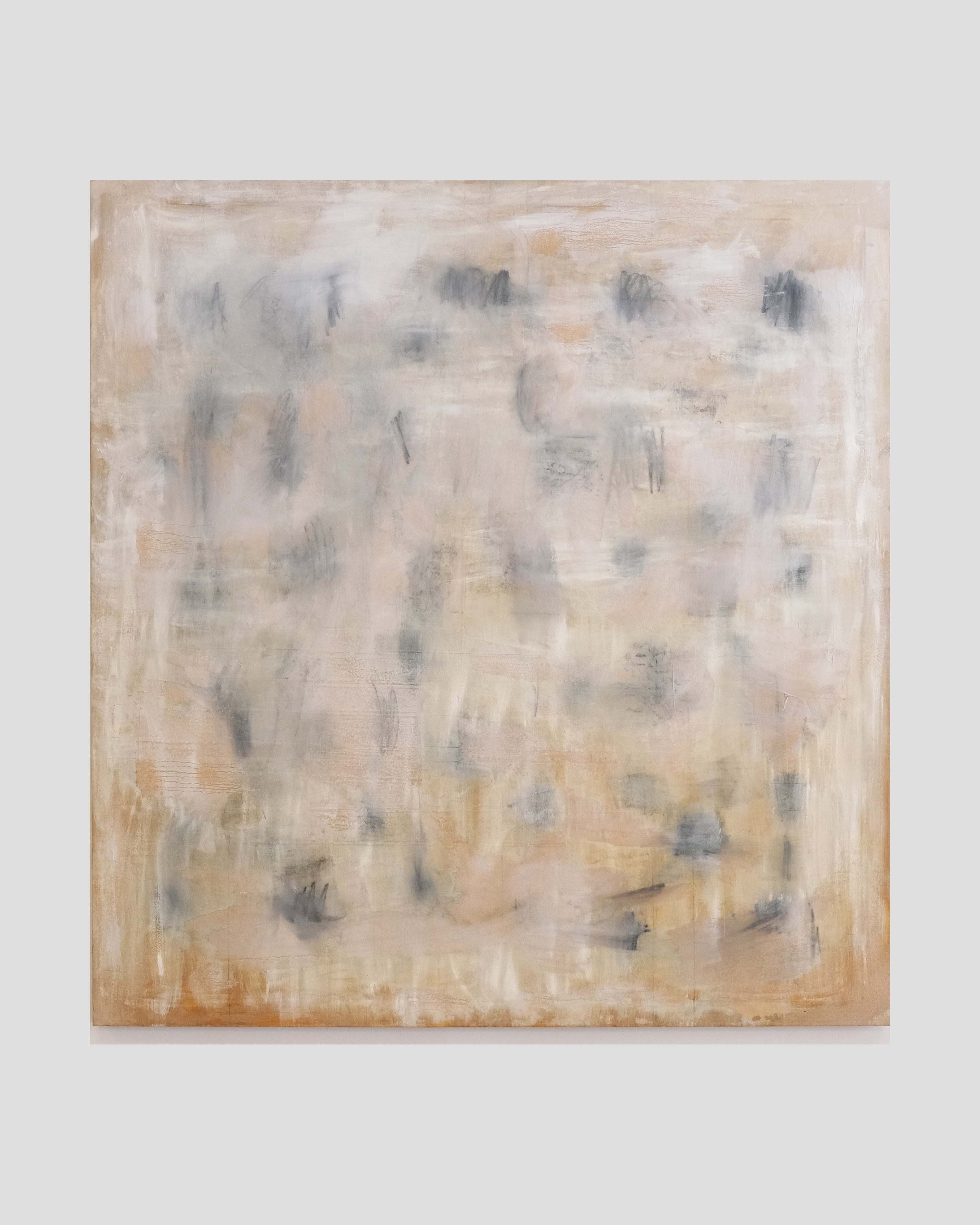121520' Painting by Steven Lane by ZAROLAT | The Oblist — modern abstract art, neutral tones