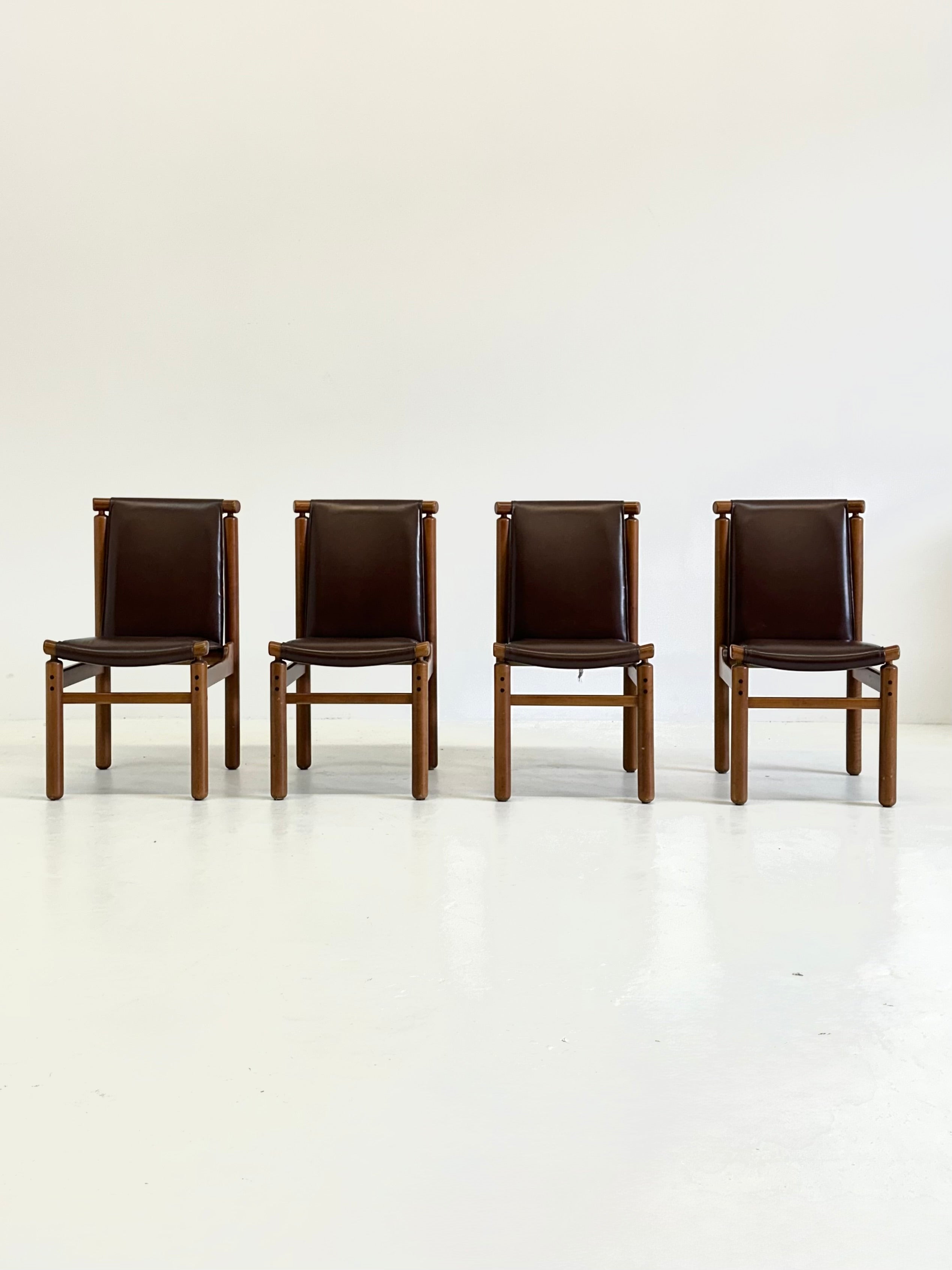 Set of Tapiovaara dining chairs by La Permanente Cantù — view 13