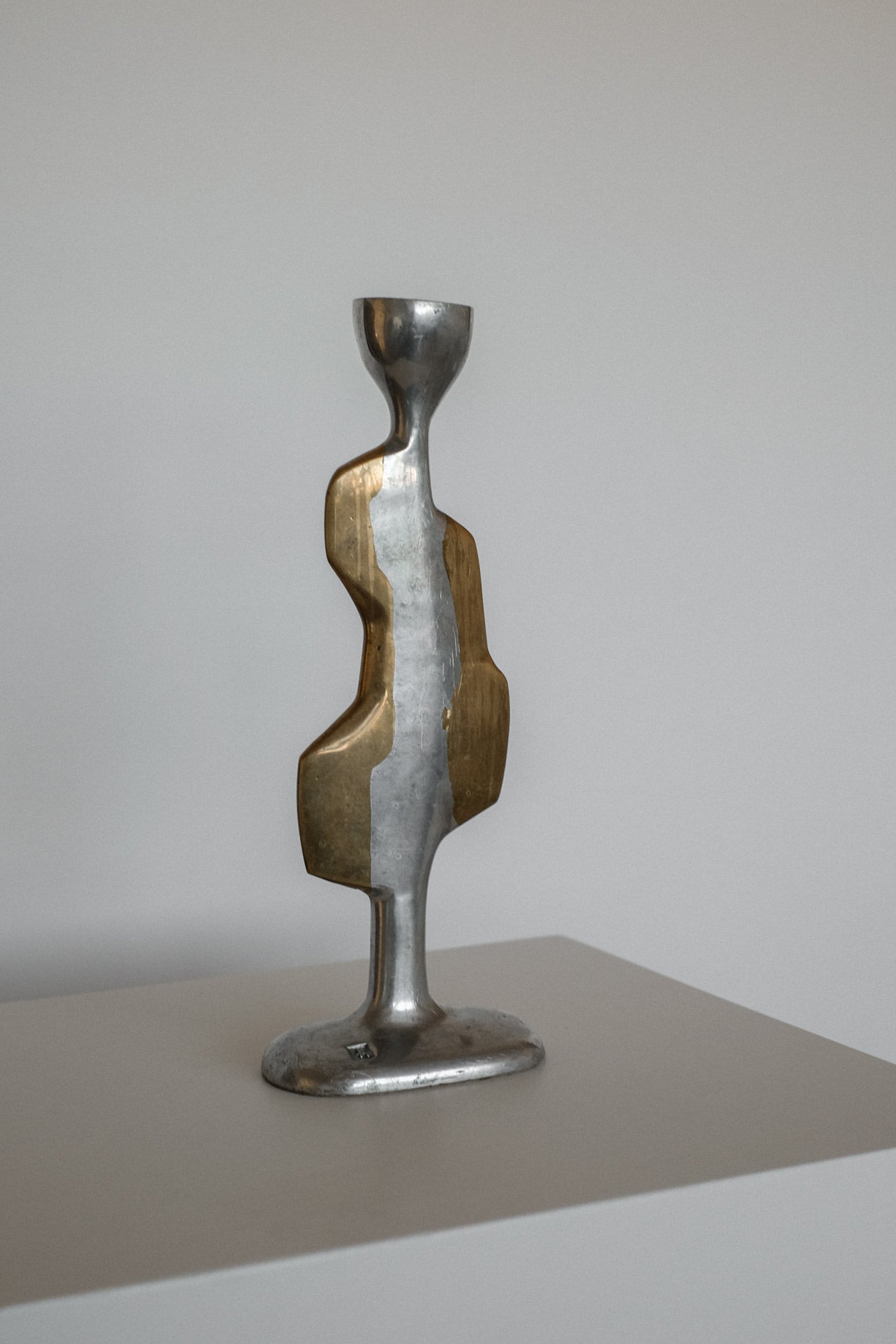 Brutalist Candle Holder by David Marshall, 1970s  by septembre studios | The Oblist