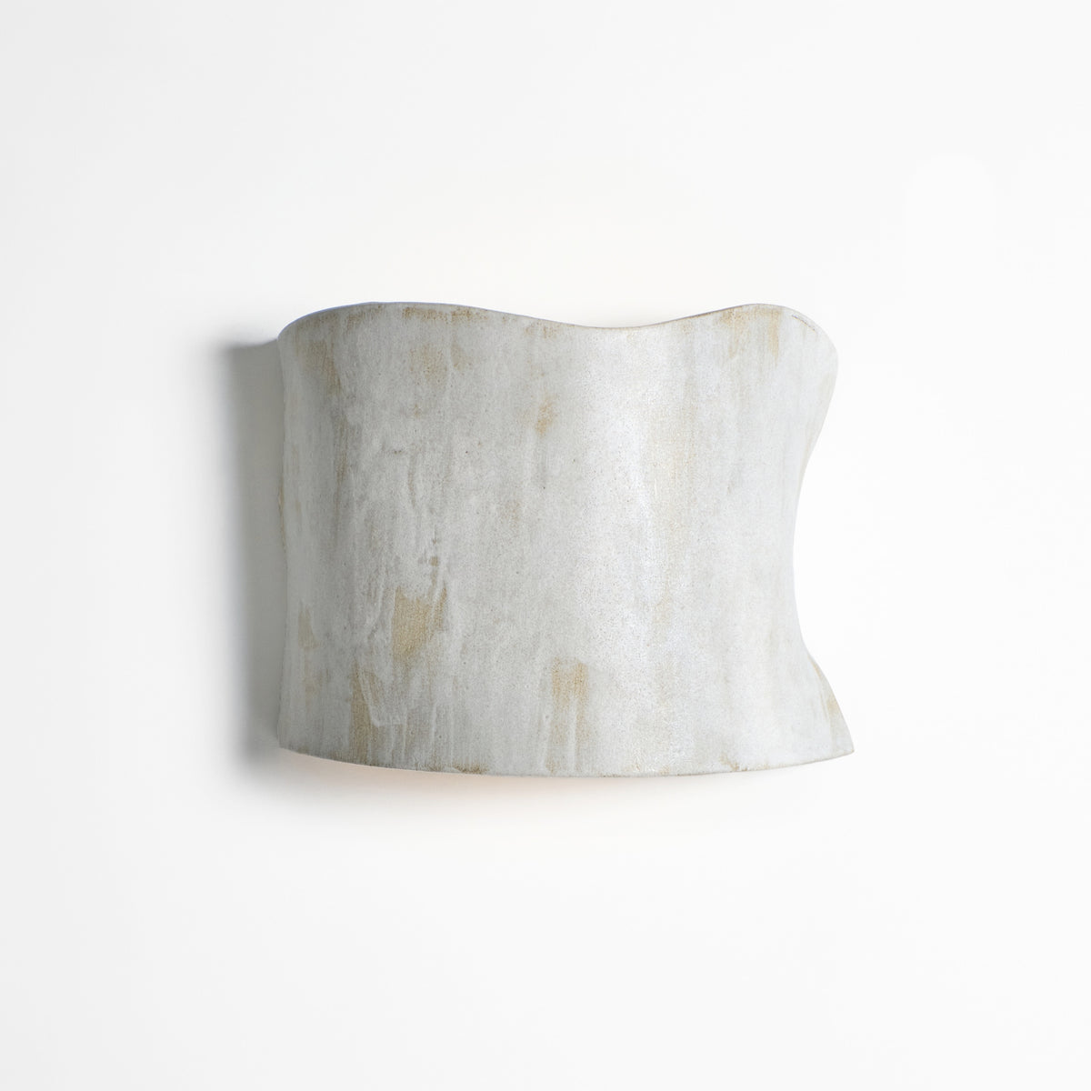Papel - artisanal ceramic wall light  — alternate view
