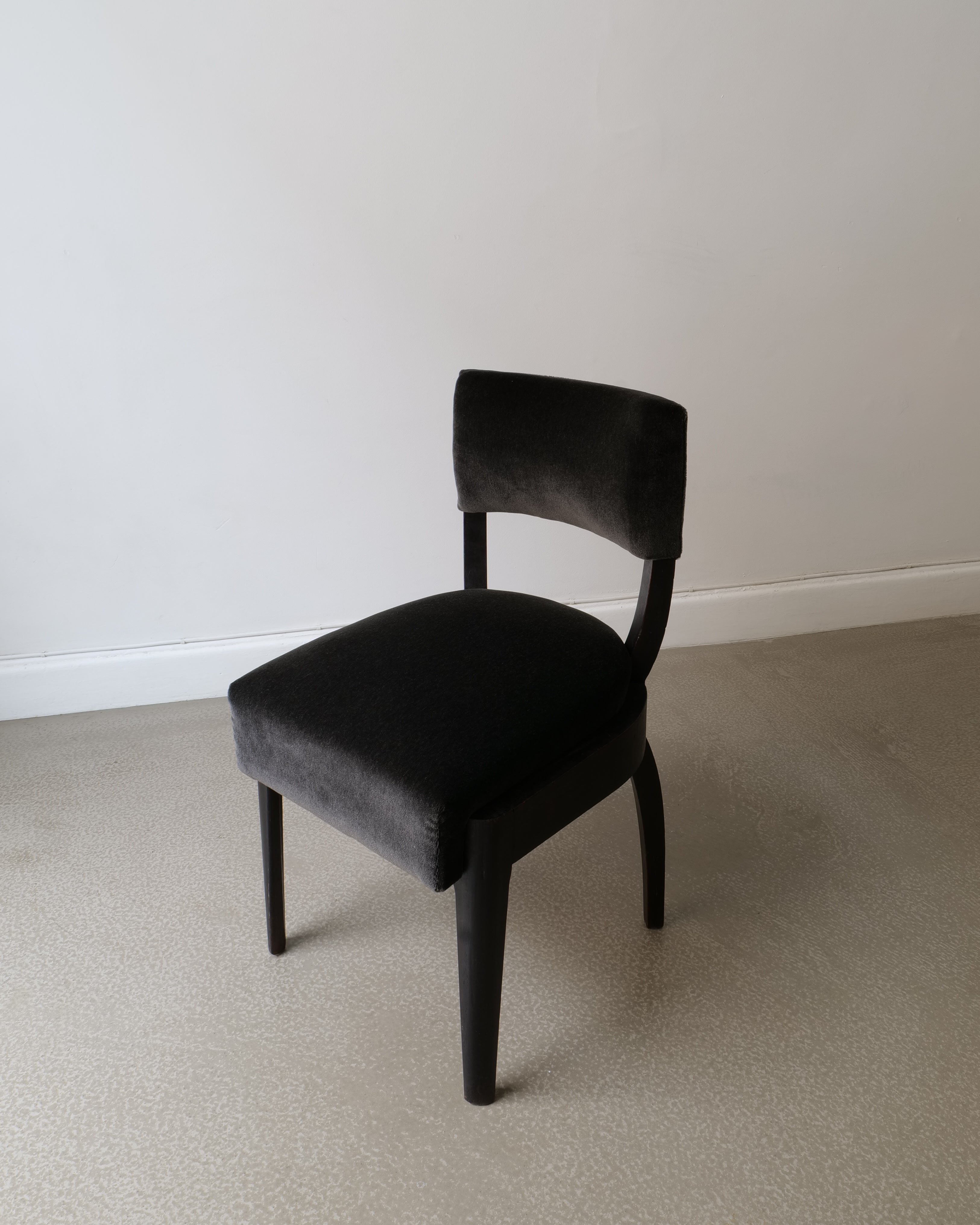René Prou Accent Chair 1930s — close-up