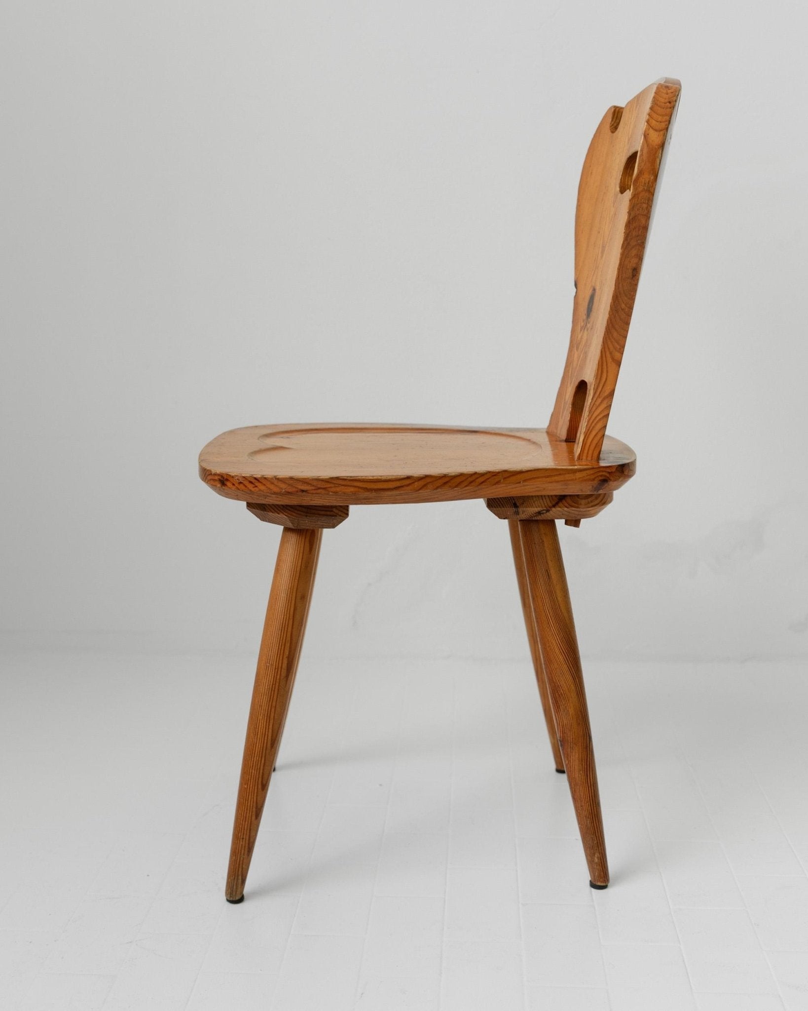 Vintage 1960s Wooden Farmhouse Chairs by Bottega Jacobs