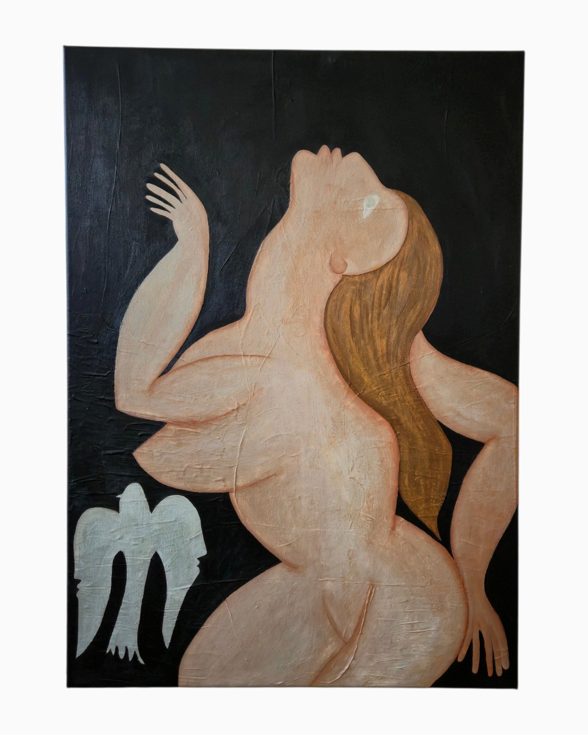 Becoming - Contemporary Painting — lifestyle setting