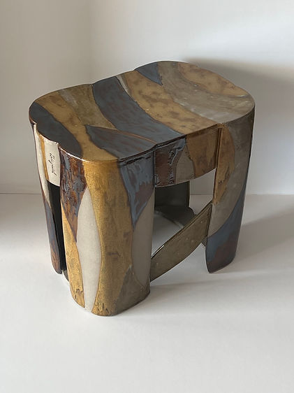 DISPLACED LANDSCAPES Side Table — close-up