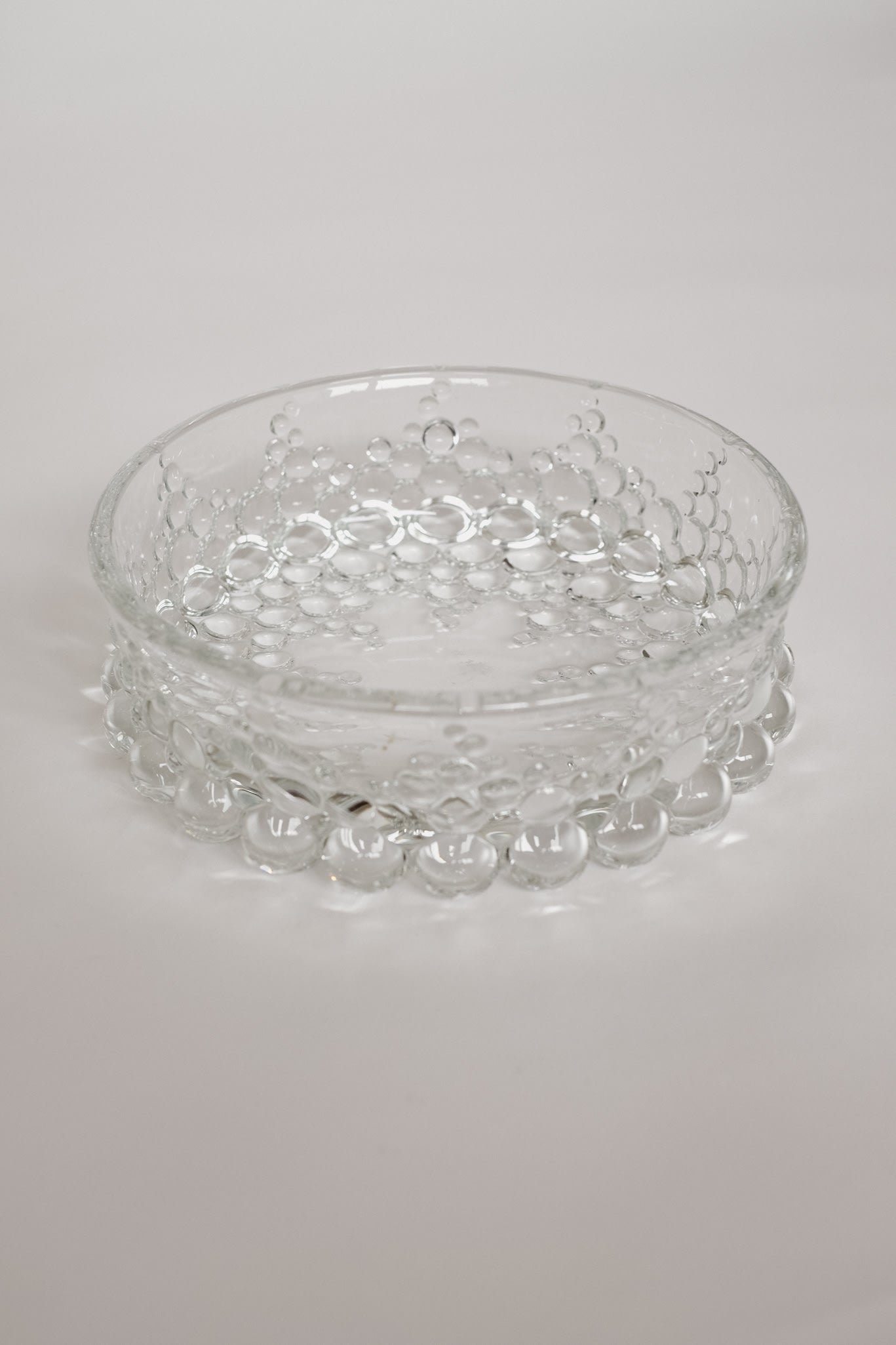Mid-Century Glass Bowl by Walther Glass, 1970 — lifestyle setting