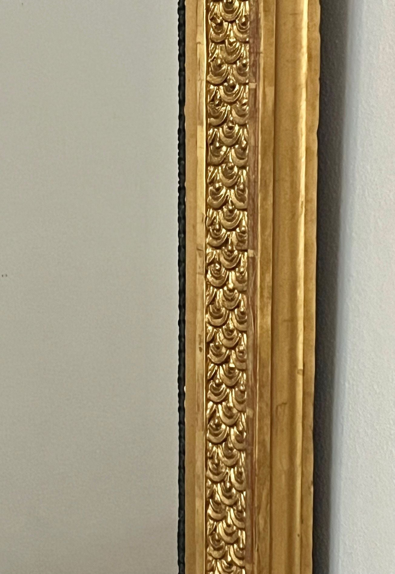 Large Gustavian Neoclassical Mirror, 1800s