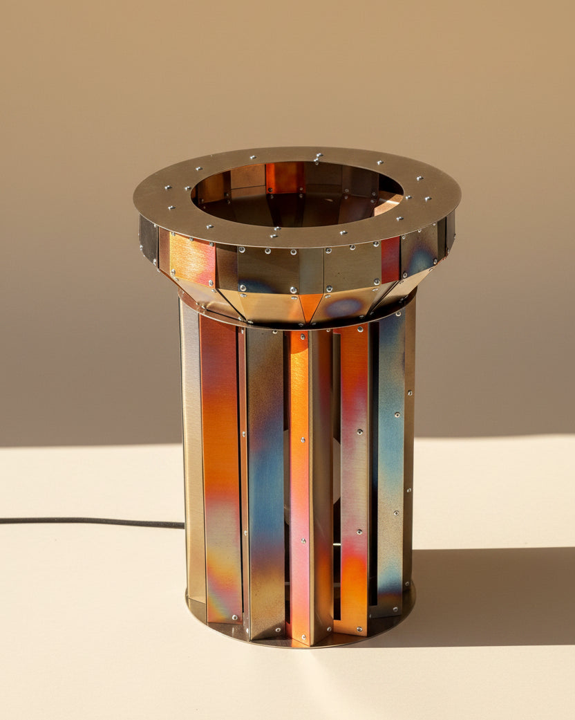 Table Lamp – Golden Ruins by Theo Galliakis | The Oblist