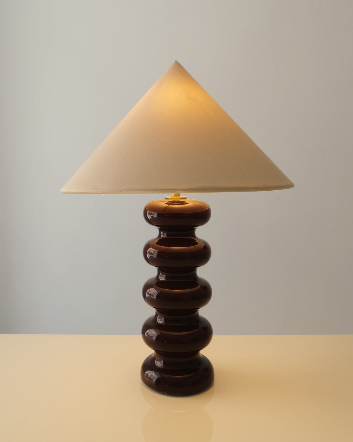Sculptural Ceramic Table Lamp