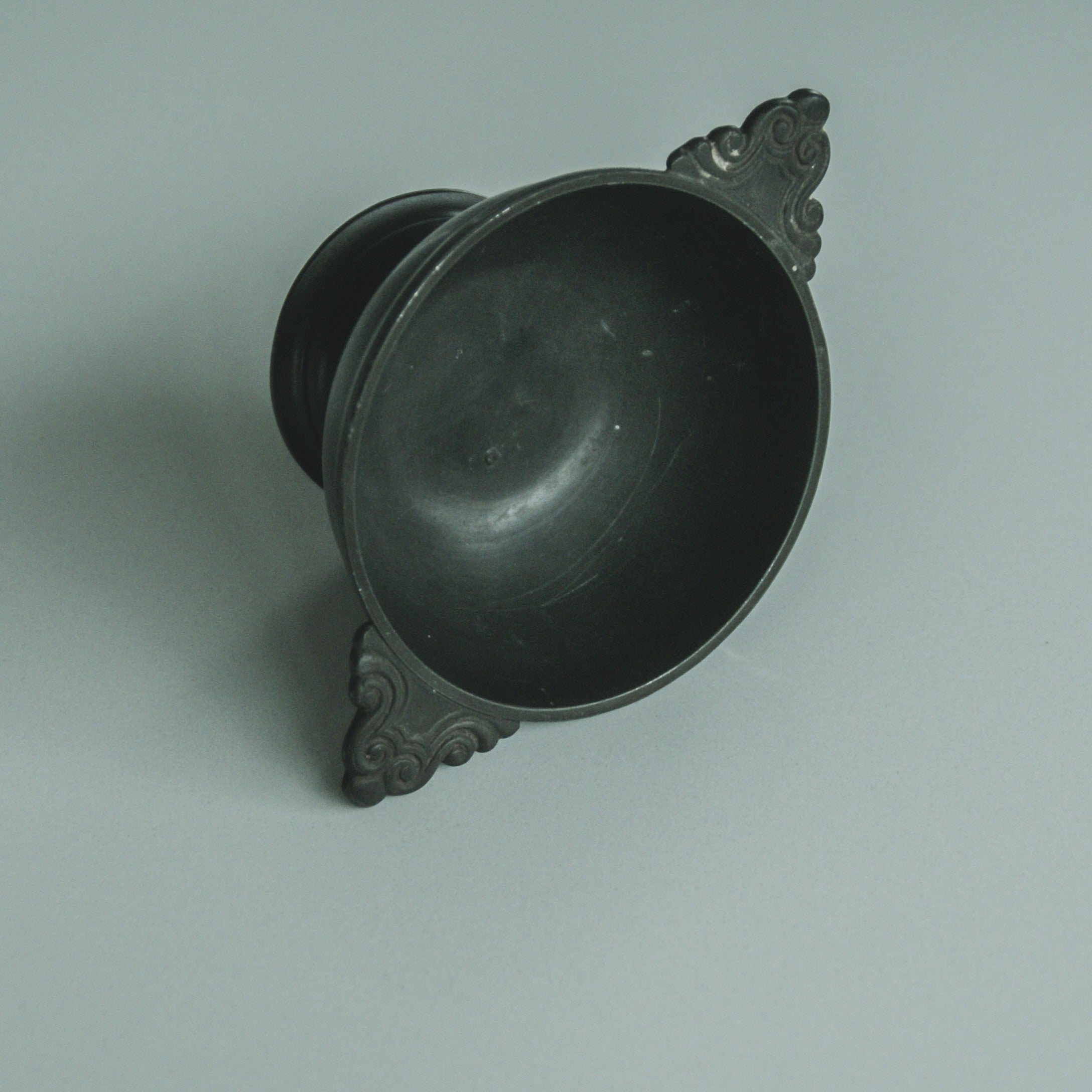 Small Pewter Brandy Bowl — lifestyle setting