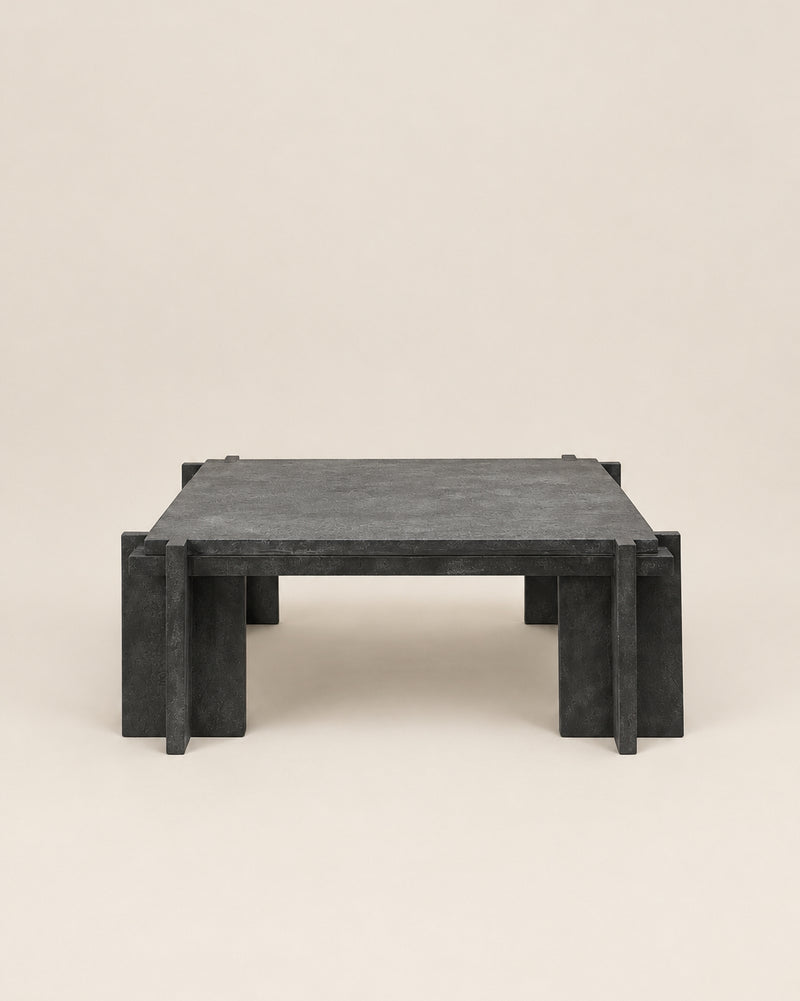 Idro Coffee Table (Aluminum) — detail view