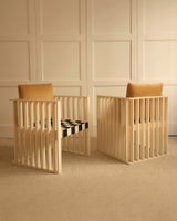Hoffmann & Moser Purkersdorf Armchairs — close-up