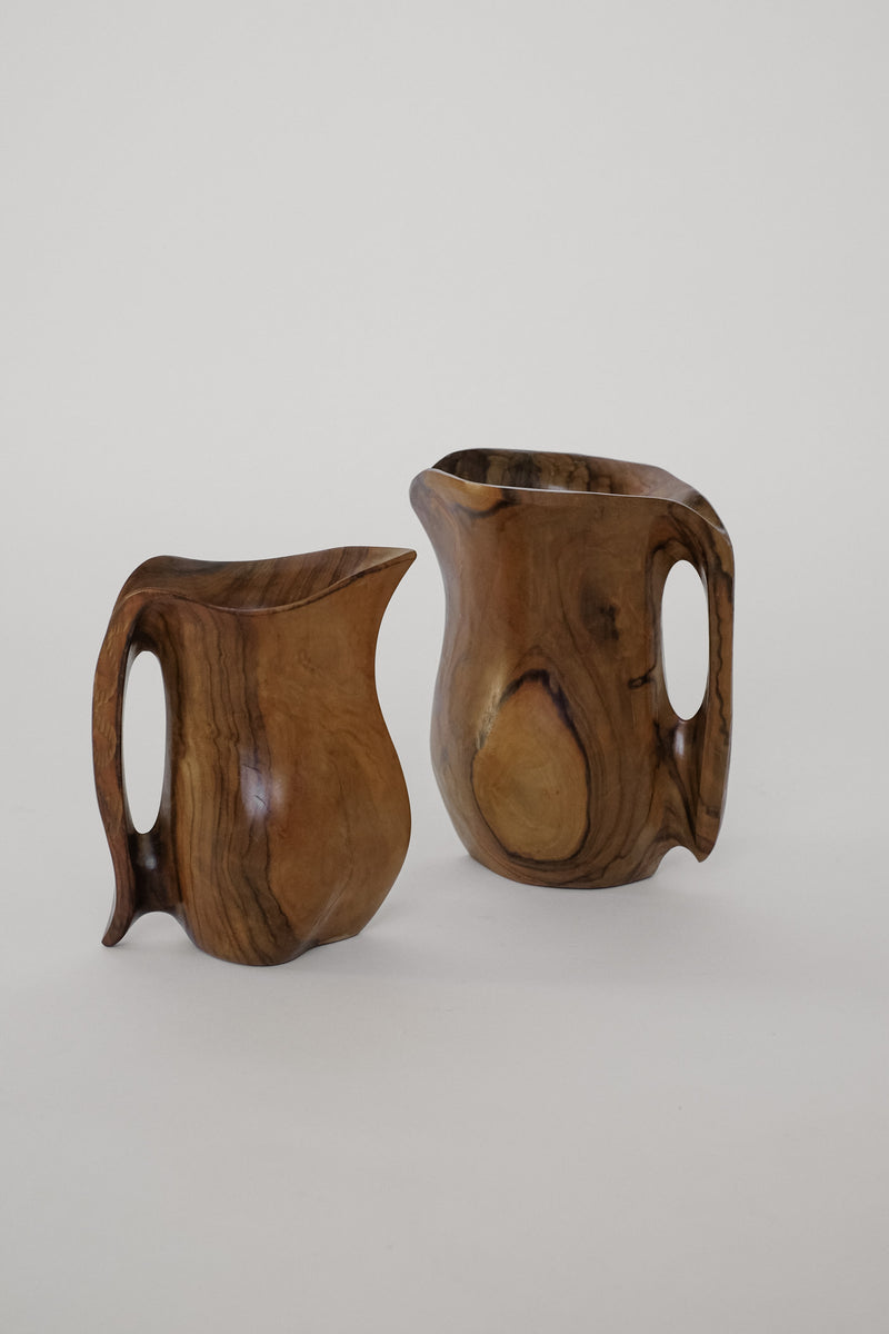 Handcrafted Vintage Wooden Pitchers by septembre studios | The Oblist