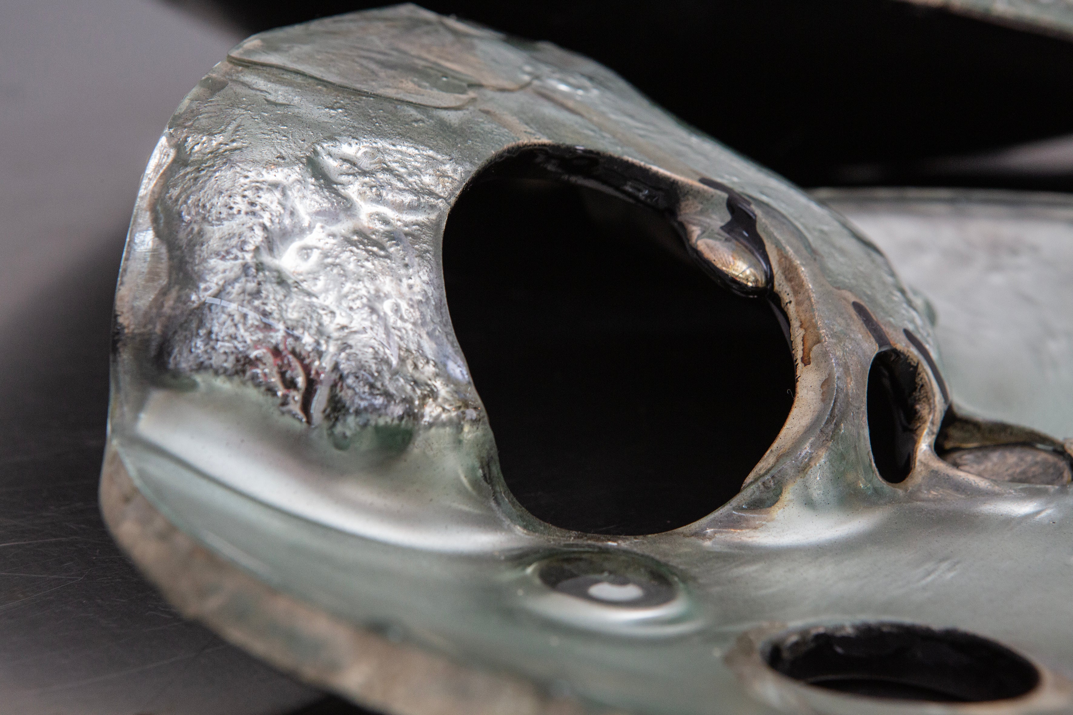 ‘Lunar Fantasies’ Sculptural Glass Centrepiece Diptych — additional view