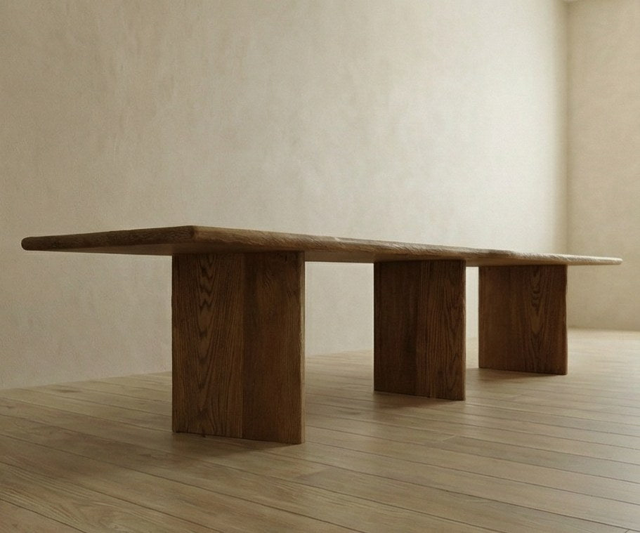Coffee table "cliff serie" — close-up