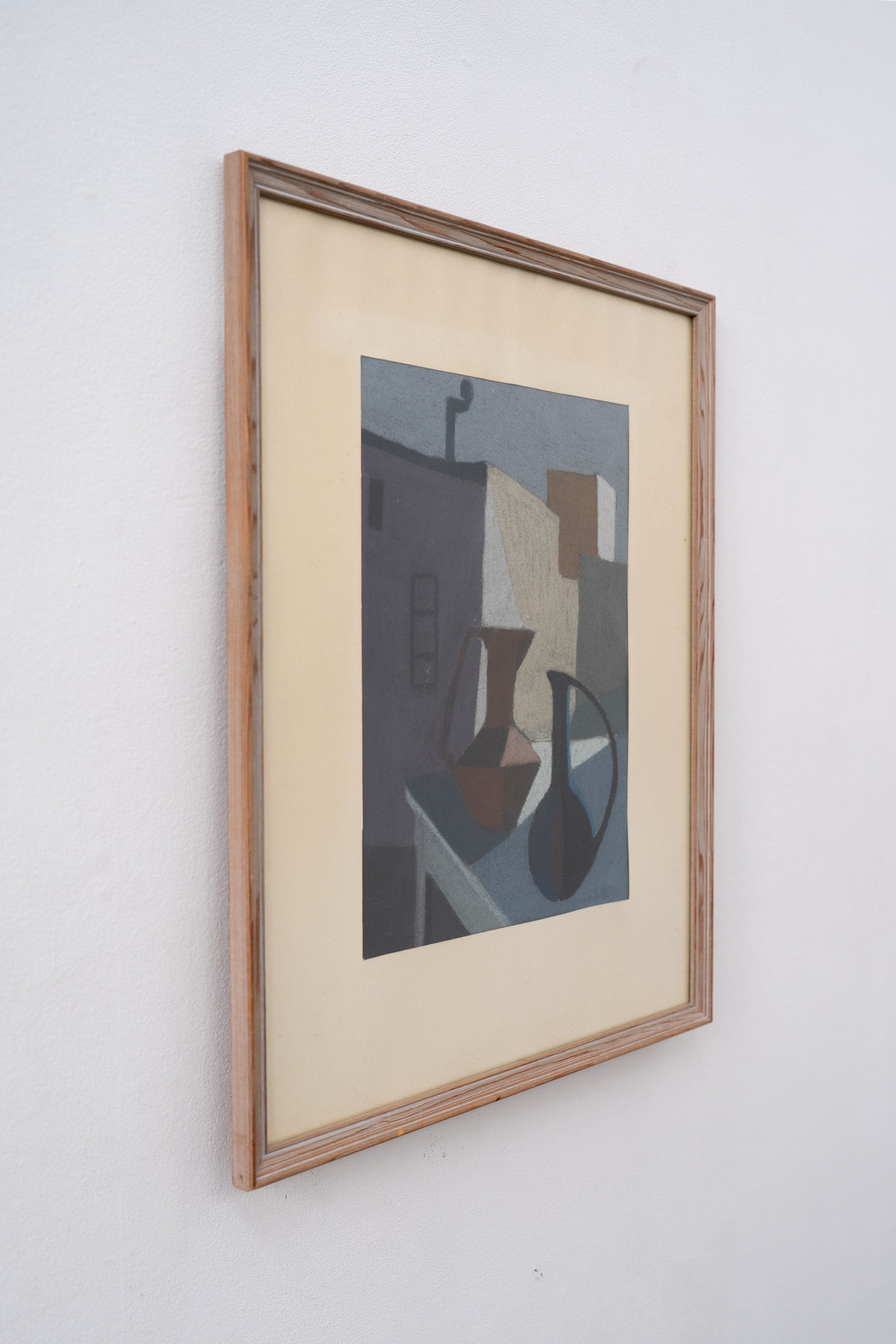 Still Life, Pastel on Paper, Carl Gunnar von Gegerfelt ( 1926 - 2012)