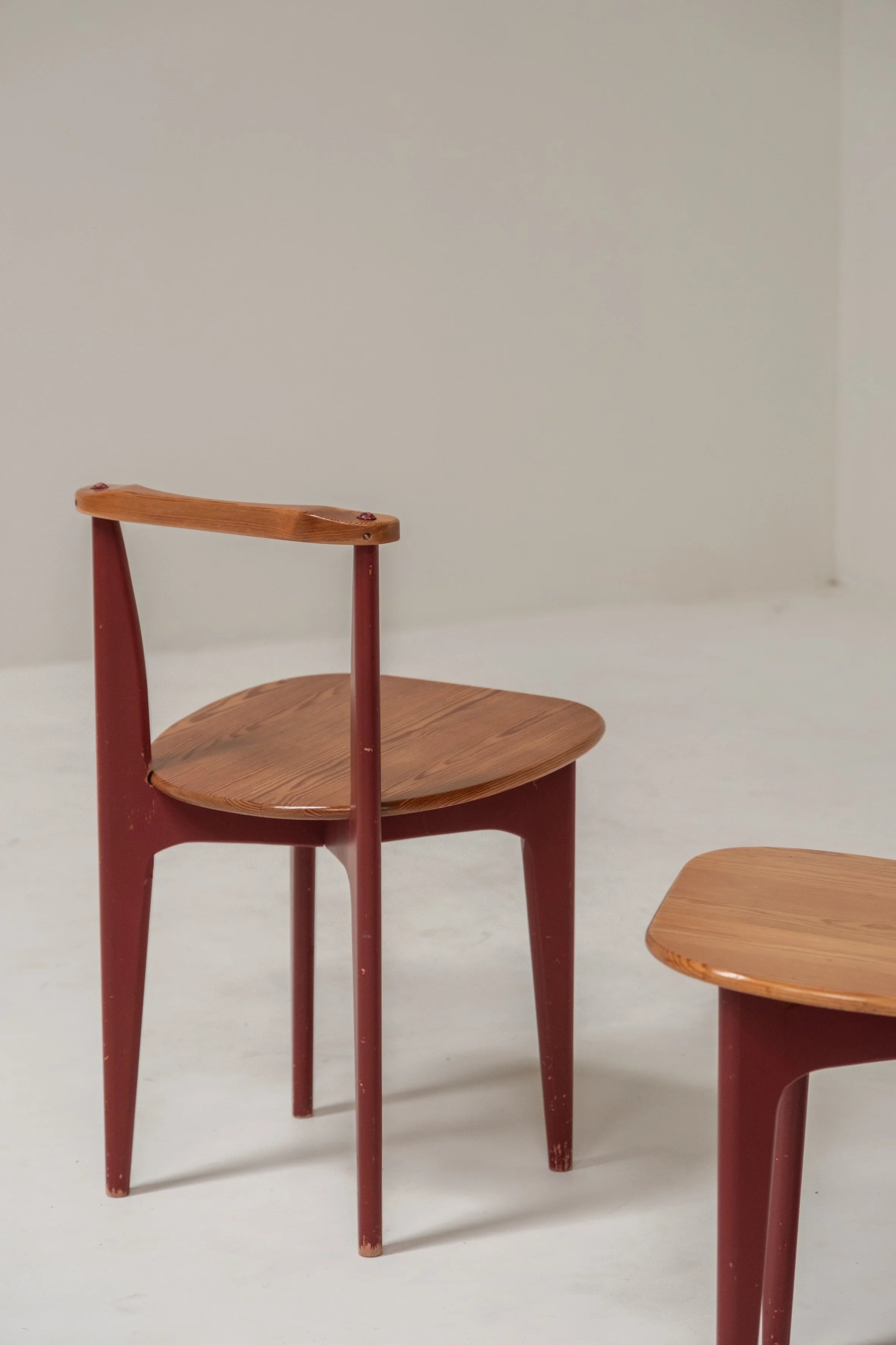 Pair of Yngve Ekström Chairs, Finland, 1950 — alternate view