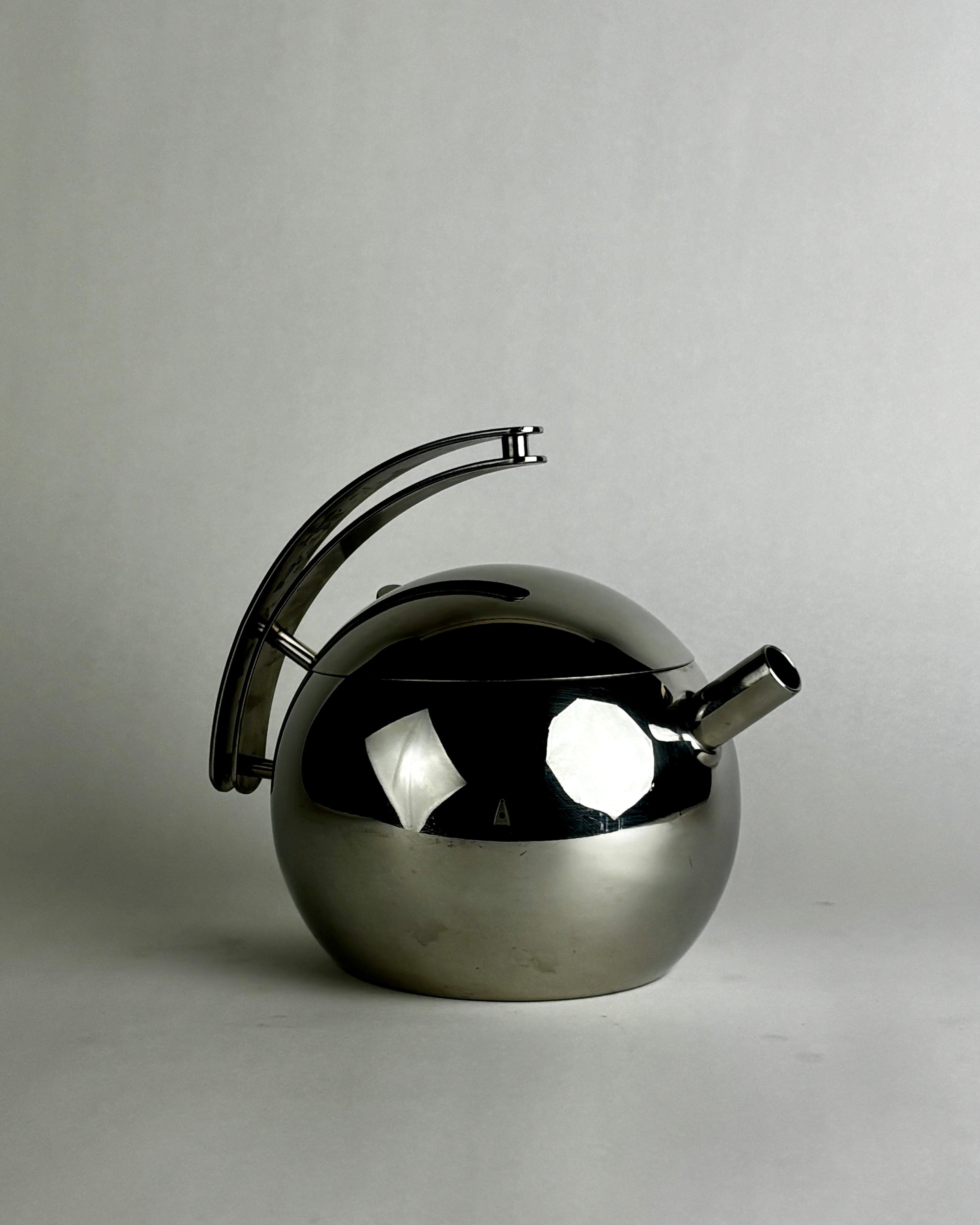 Vintage Stella Tea Pots in Steel and Stainless Steel