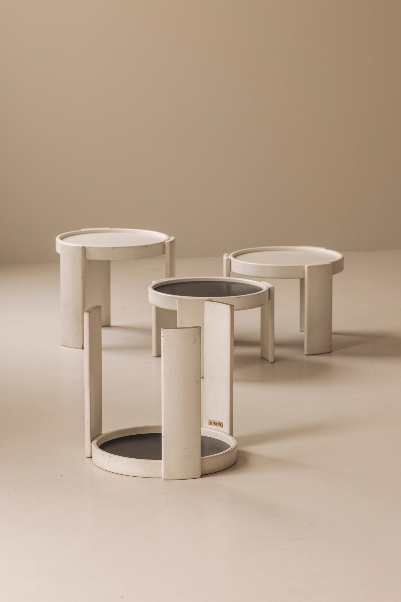 Model 780 side tables by Gianfranco Frattini for Cassina, Italy 1960s — alternate view