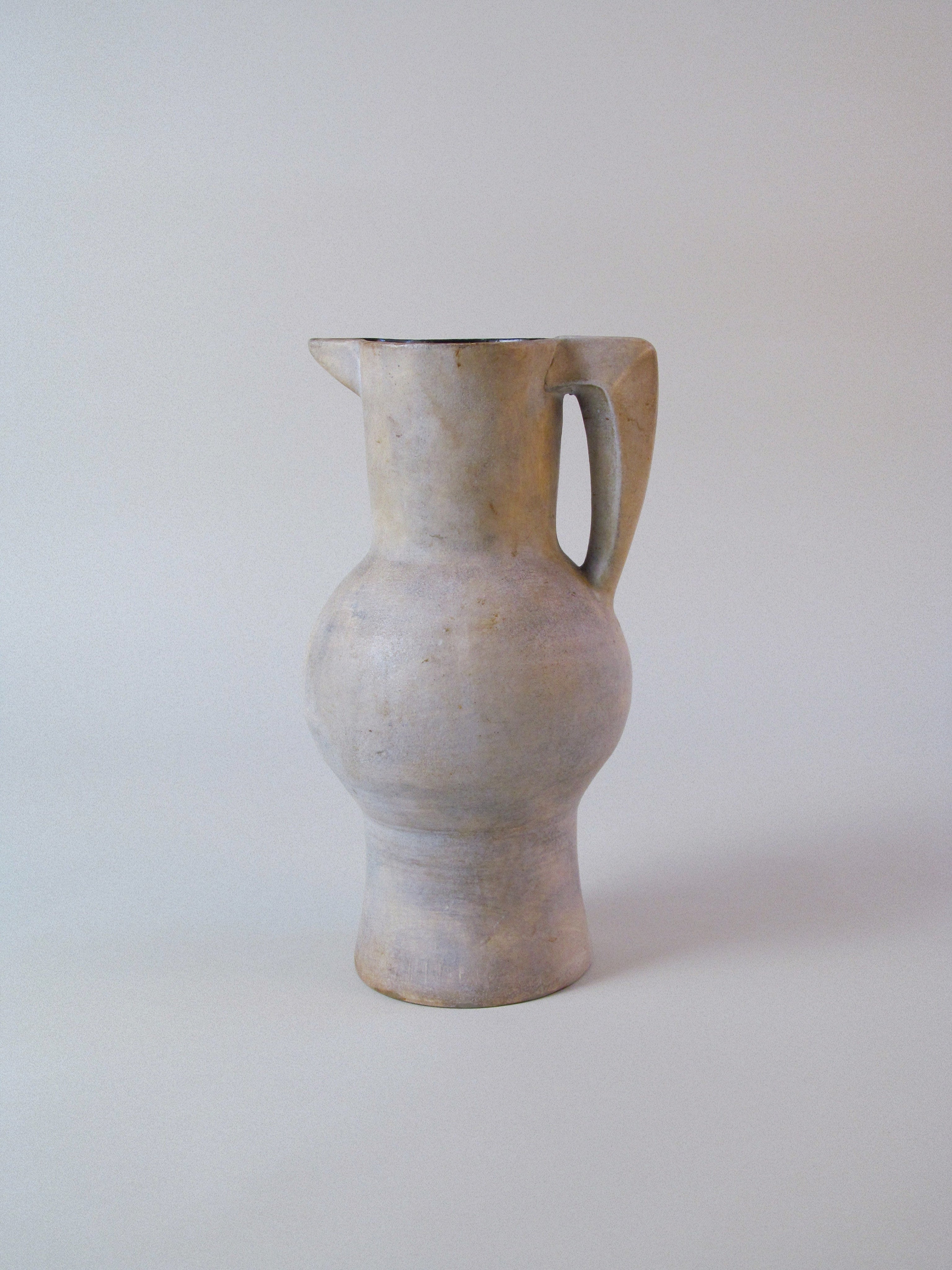 Stoneware Pitcher by Myakin | The Oblist — handcrafted neutral color
