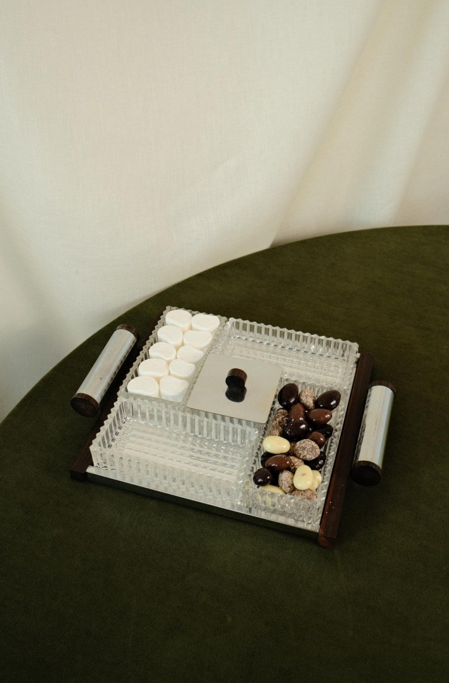 Art Deco Serving Tray — lifestyle setting