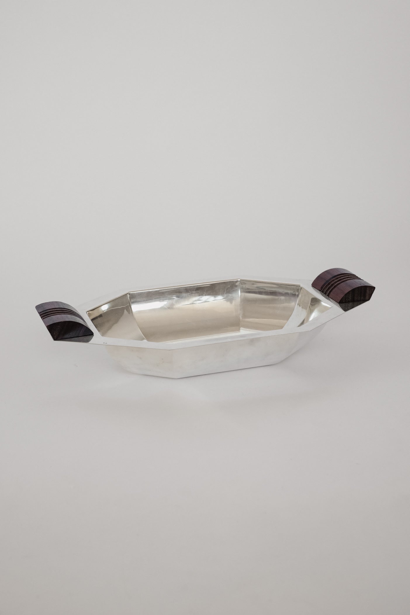 Silver-plated Art Deco Dish — lifestyle setting