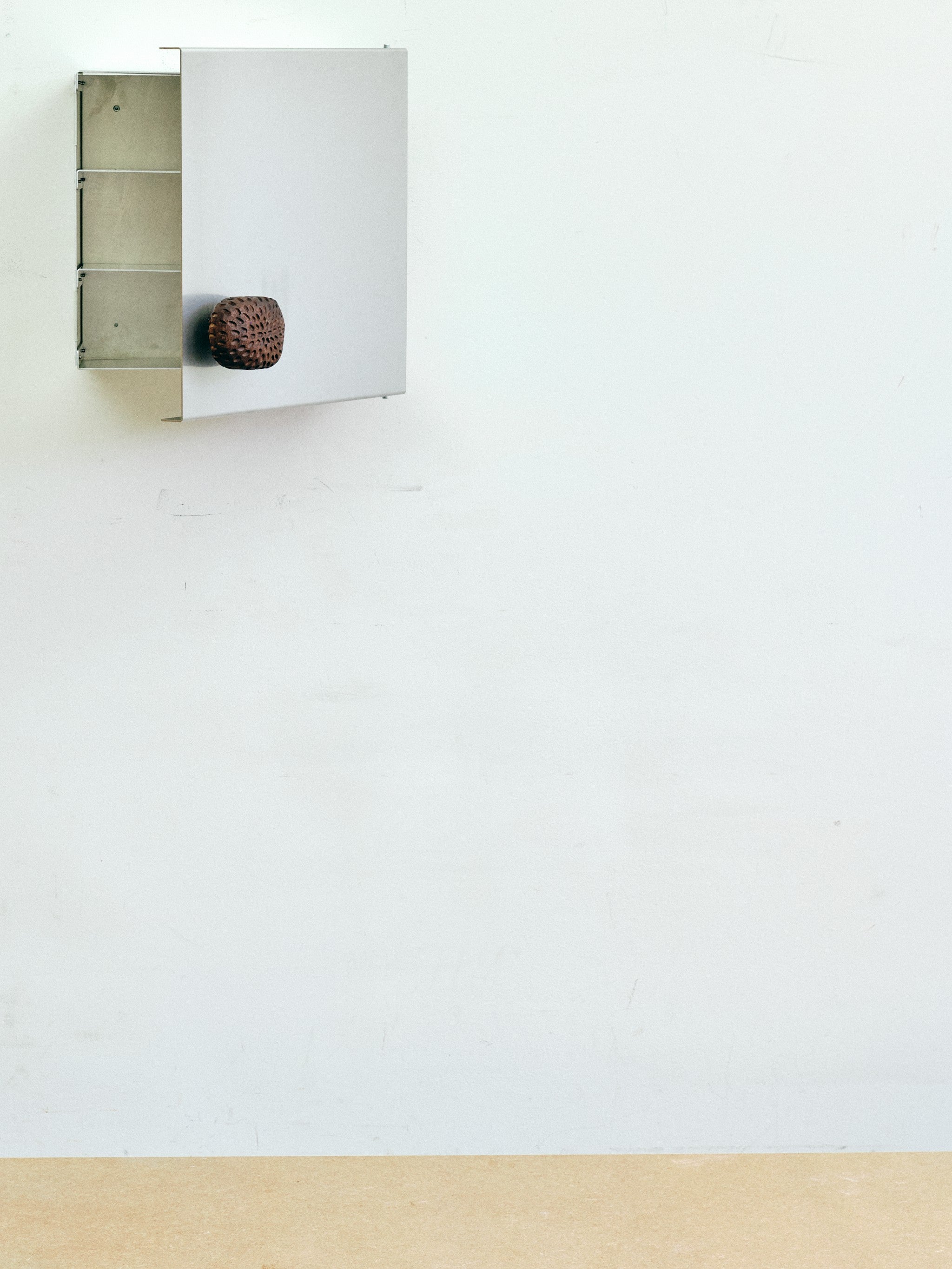 Medicine Cabinet - Metal and Wood — lifestyle setting