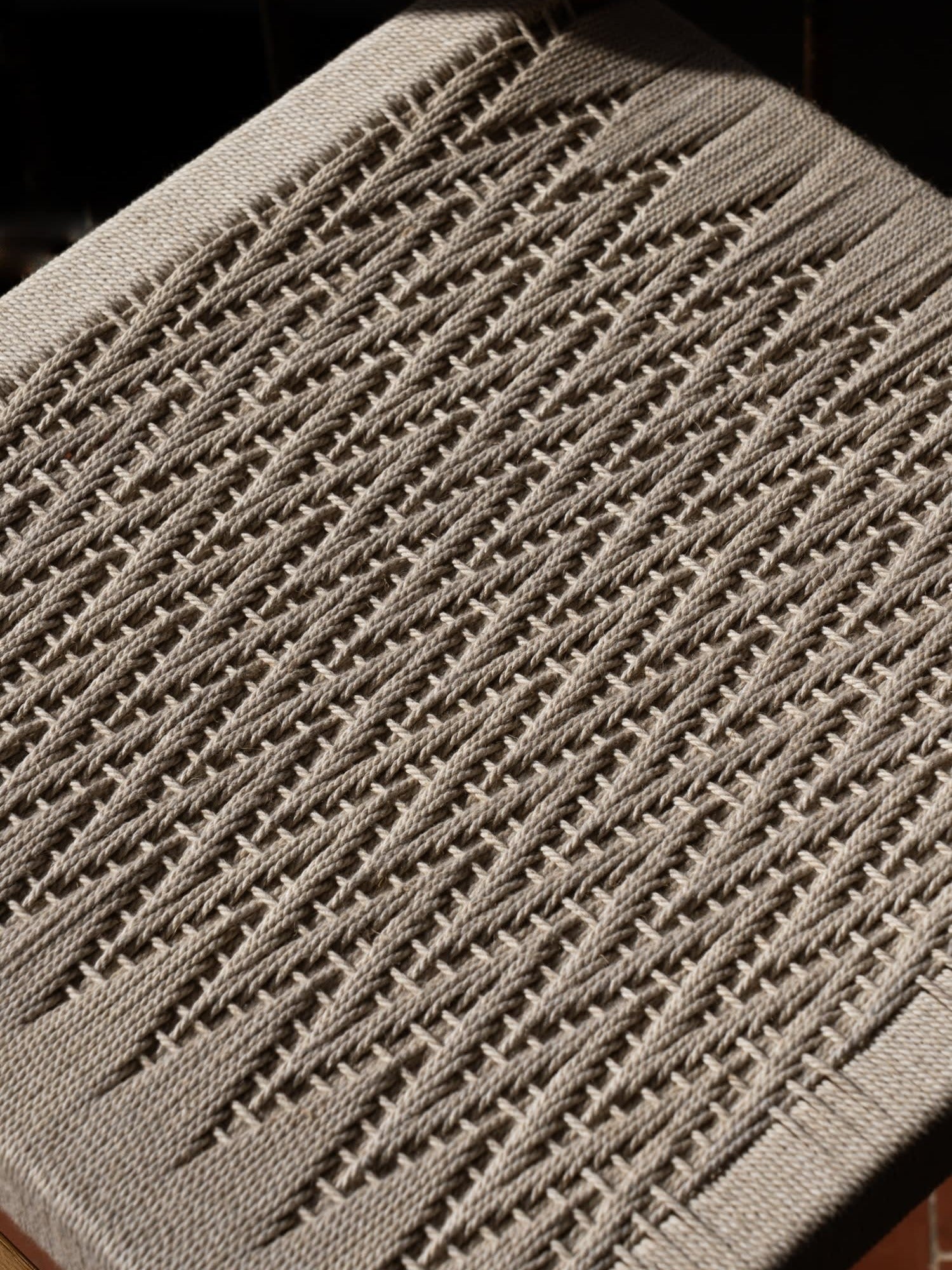 "Cadira.01" Hand woven oak chair — additional view