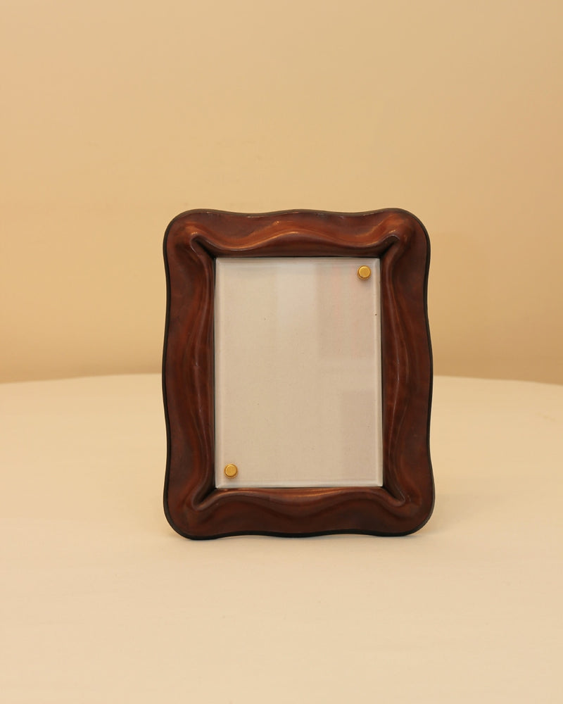 Leather Photo Frame by Boga Avante Shop | The Oblist
