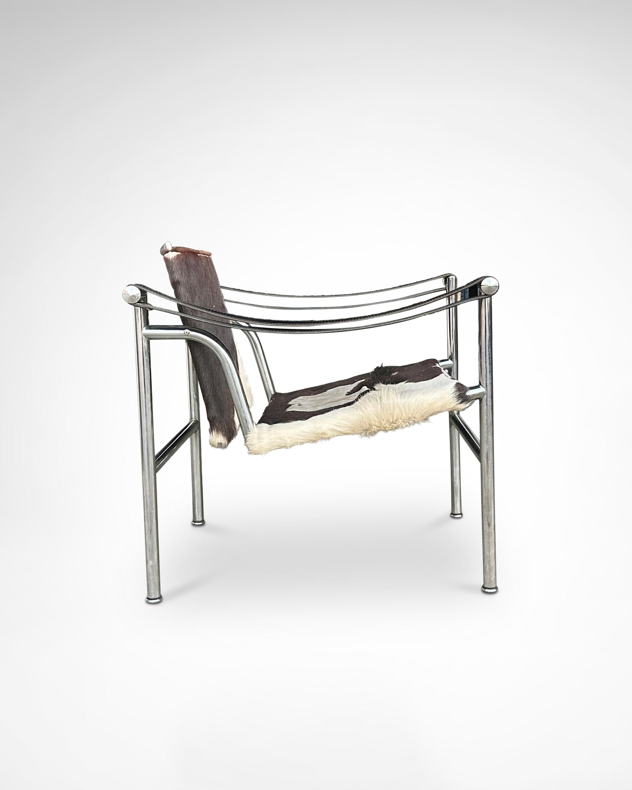 LC1 ponyskin armchair by Le Corbusier et al for Cassina 1980s