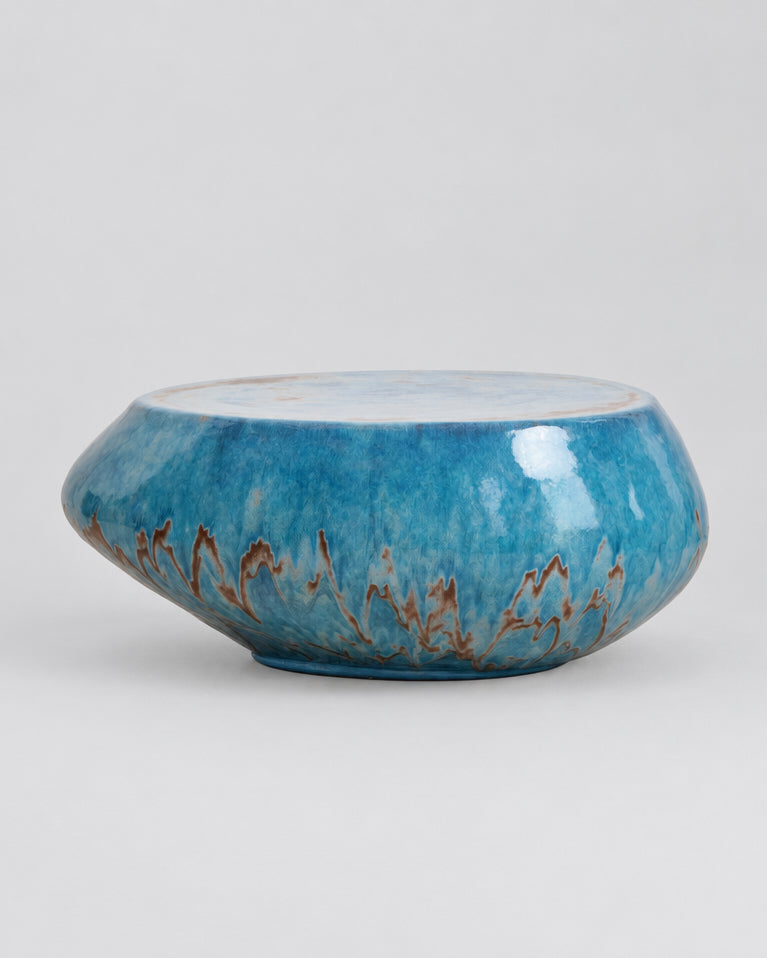 Sabão - artisanal Ceramic Coffee Table — side angle