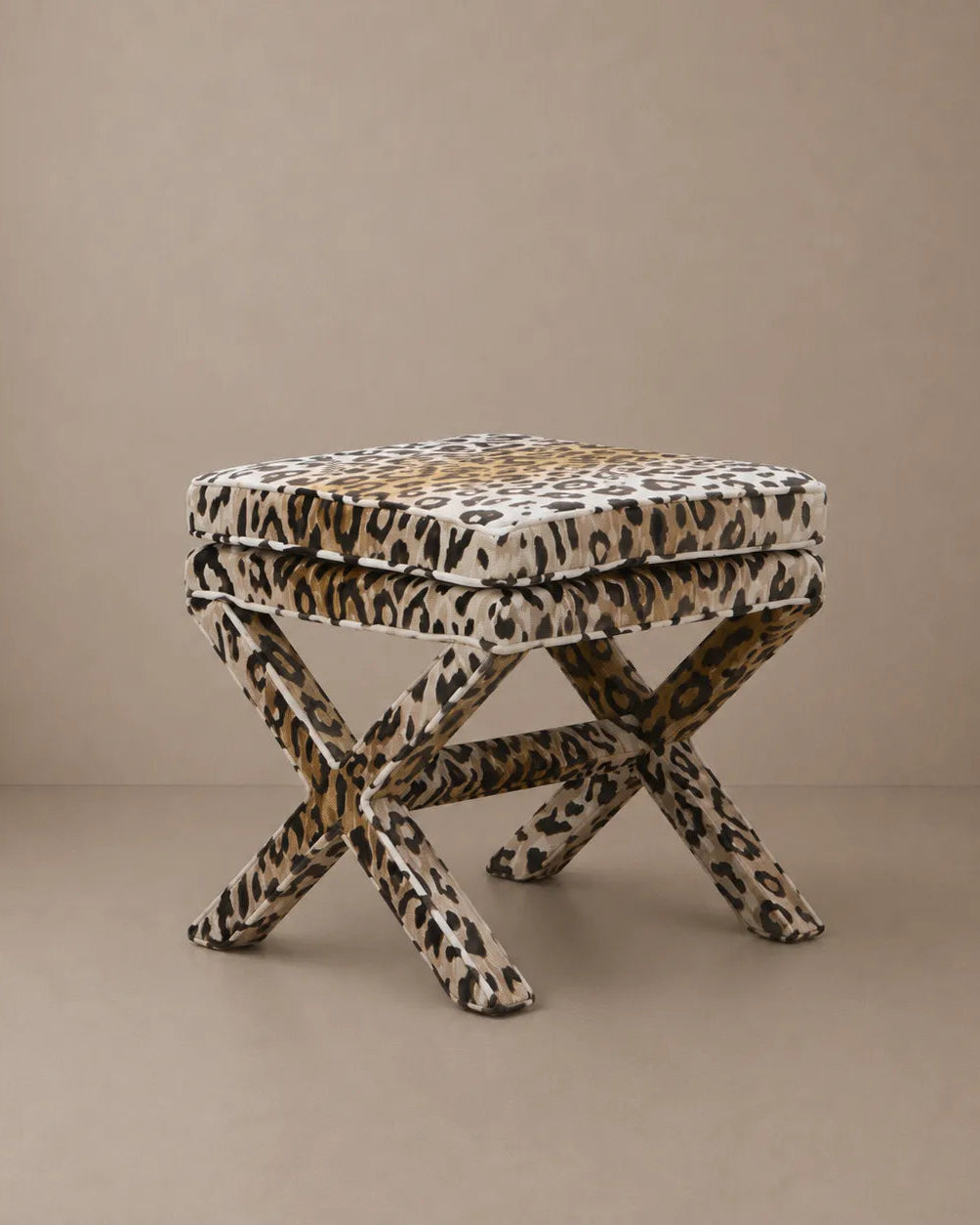 Marcel X Bench - Leo Velvet Tan by RIJD Interior | The Oblist