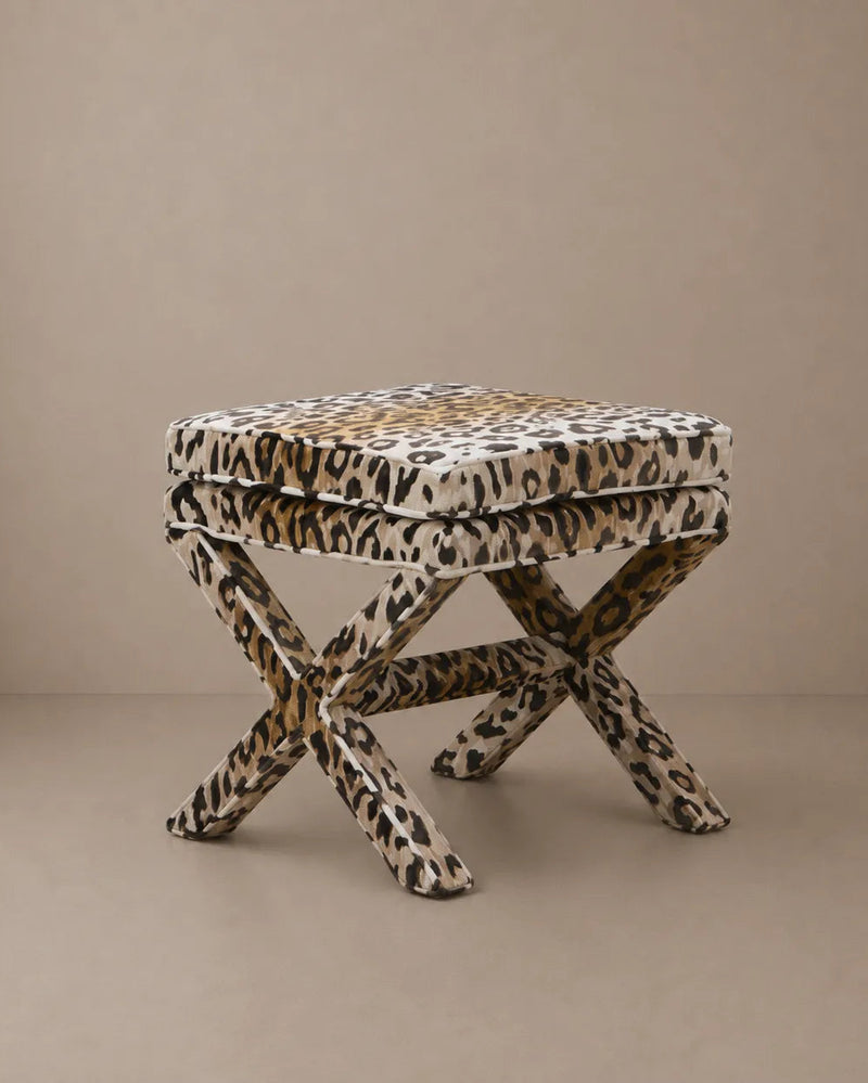 Marcel X Bench - Leo Velvet Tan by RIJD Interior | The Oblist