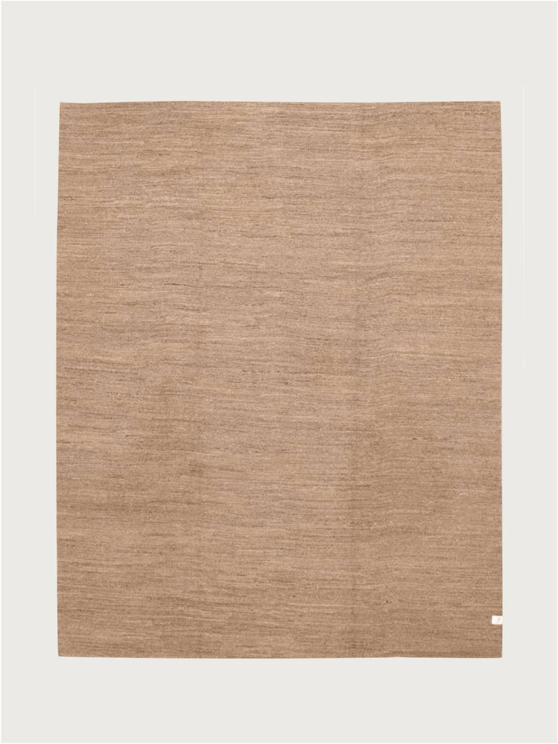 Flatweave Rug in Sandalwood 238 x 300 cm by catalog:three | The Oblist — handcrafted natural fiber
