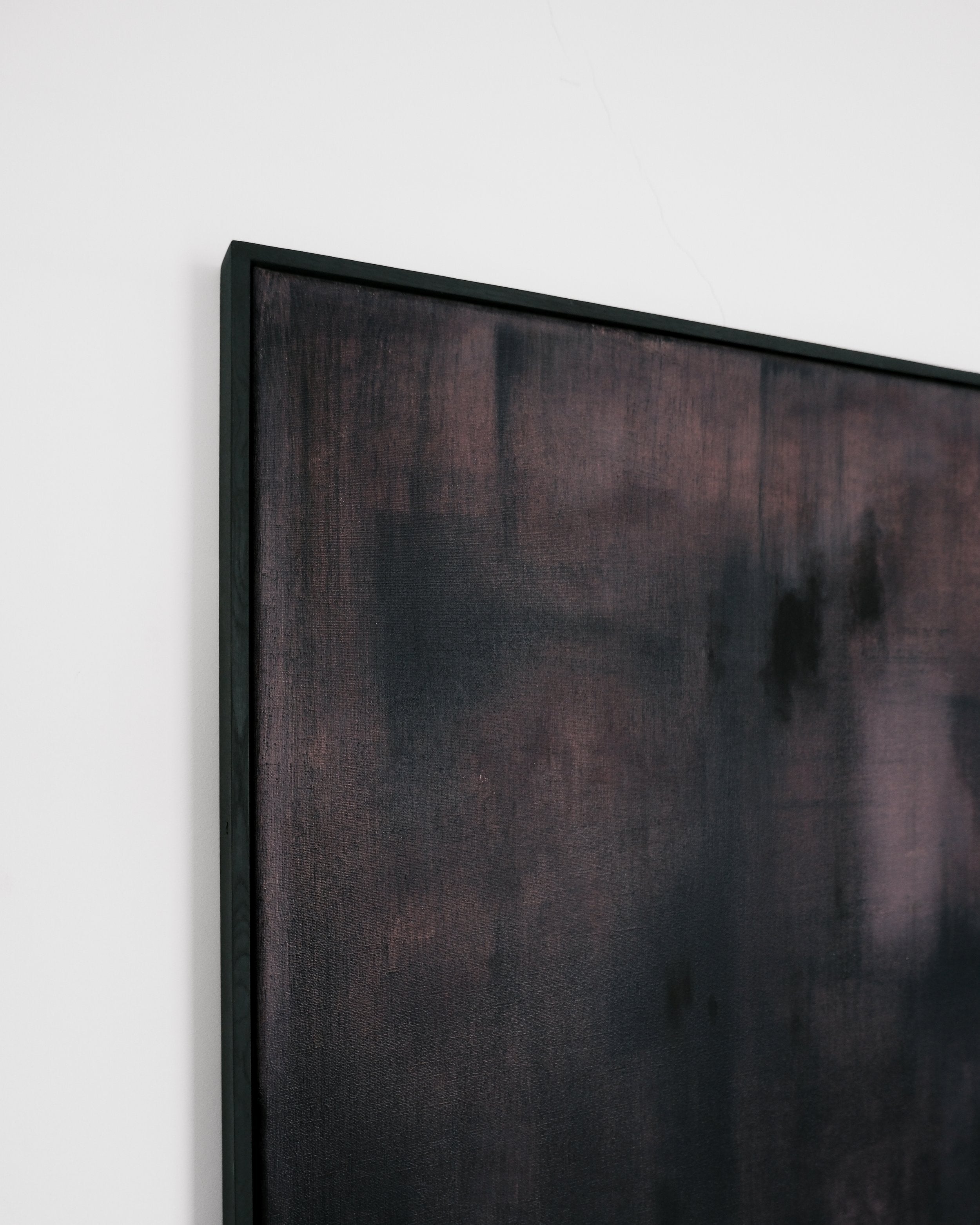 Shades of Dark Mauve (2024), Oil Painting by Aimée Adriaansen — detail view