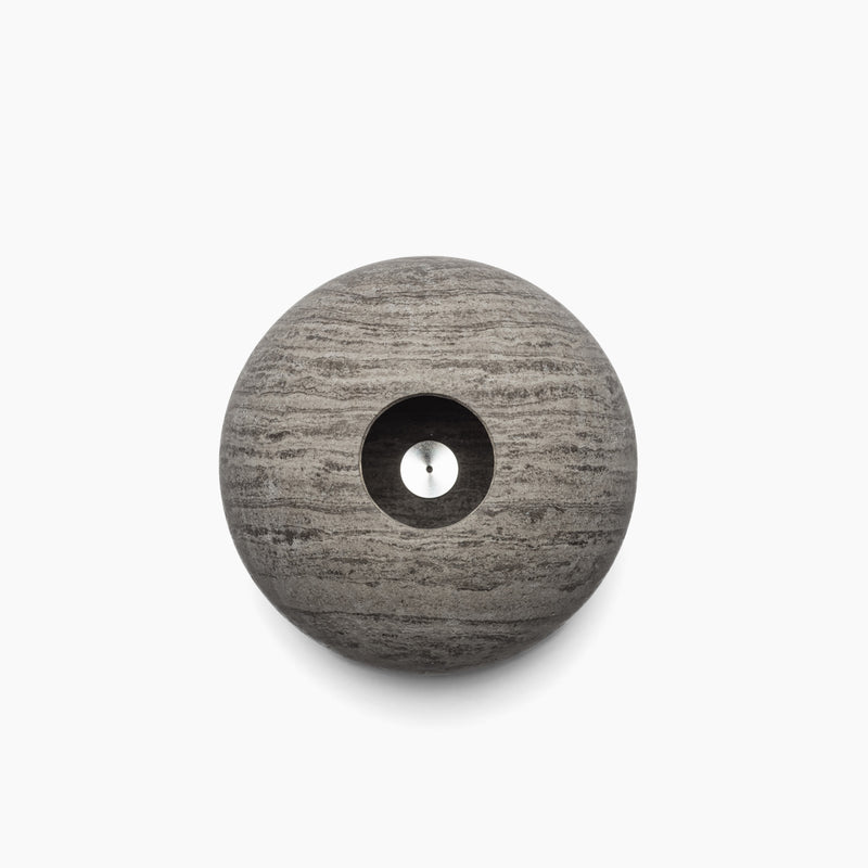 Incense Holder in Marble Stone — detail view