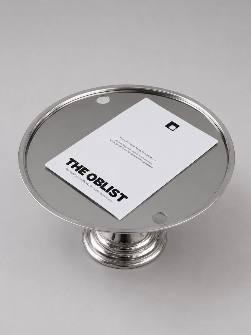 1970s Netherlands Vintage Serveware Accessorie in Silver-Plated — lifestyle setting
