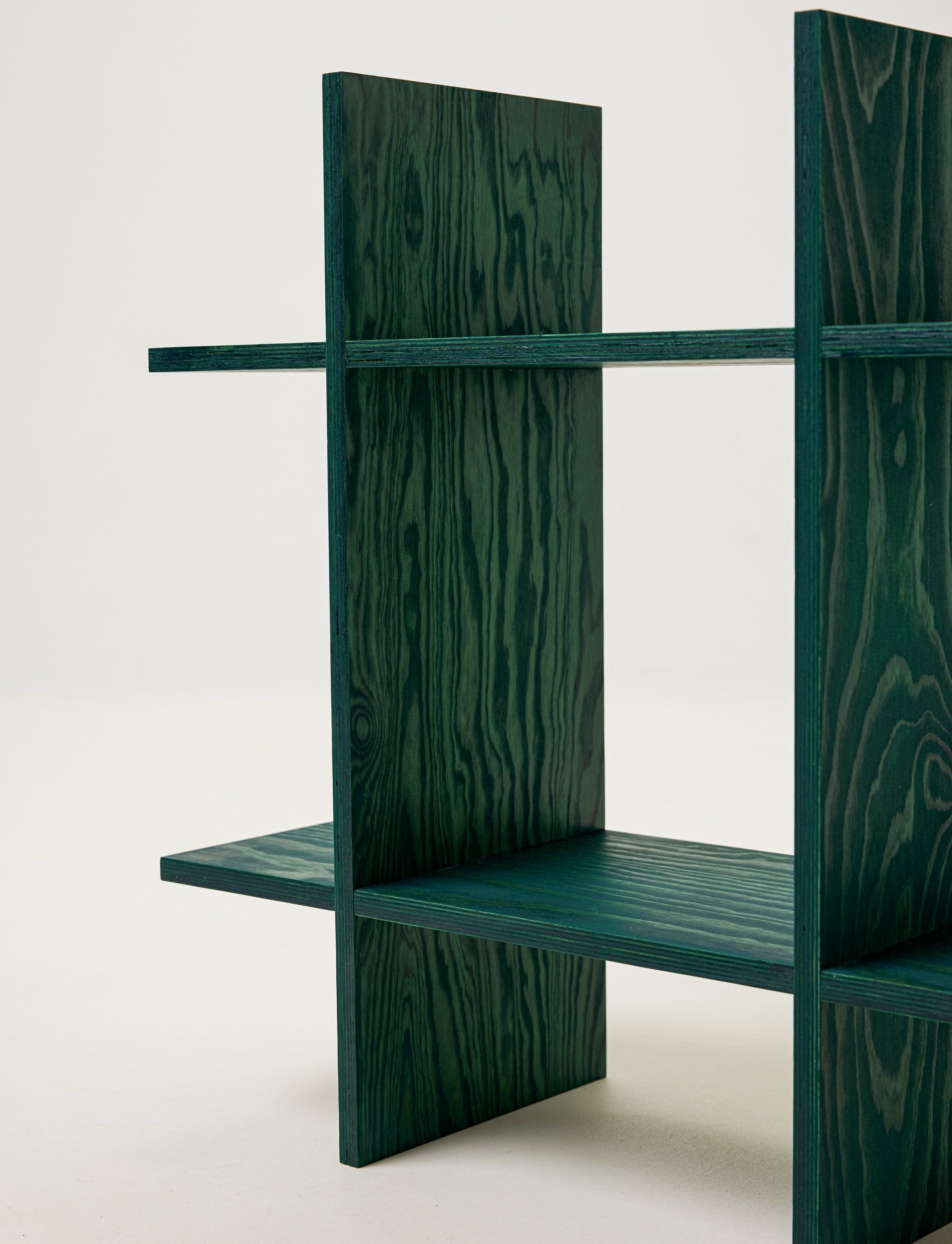 Mini Pine Grid Shelf — alternate view