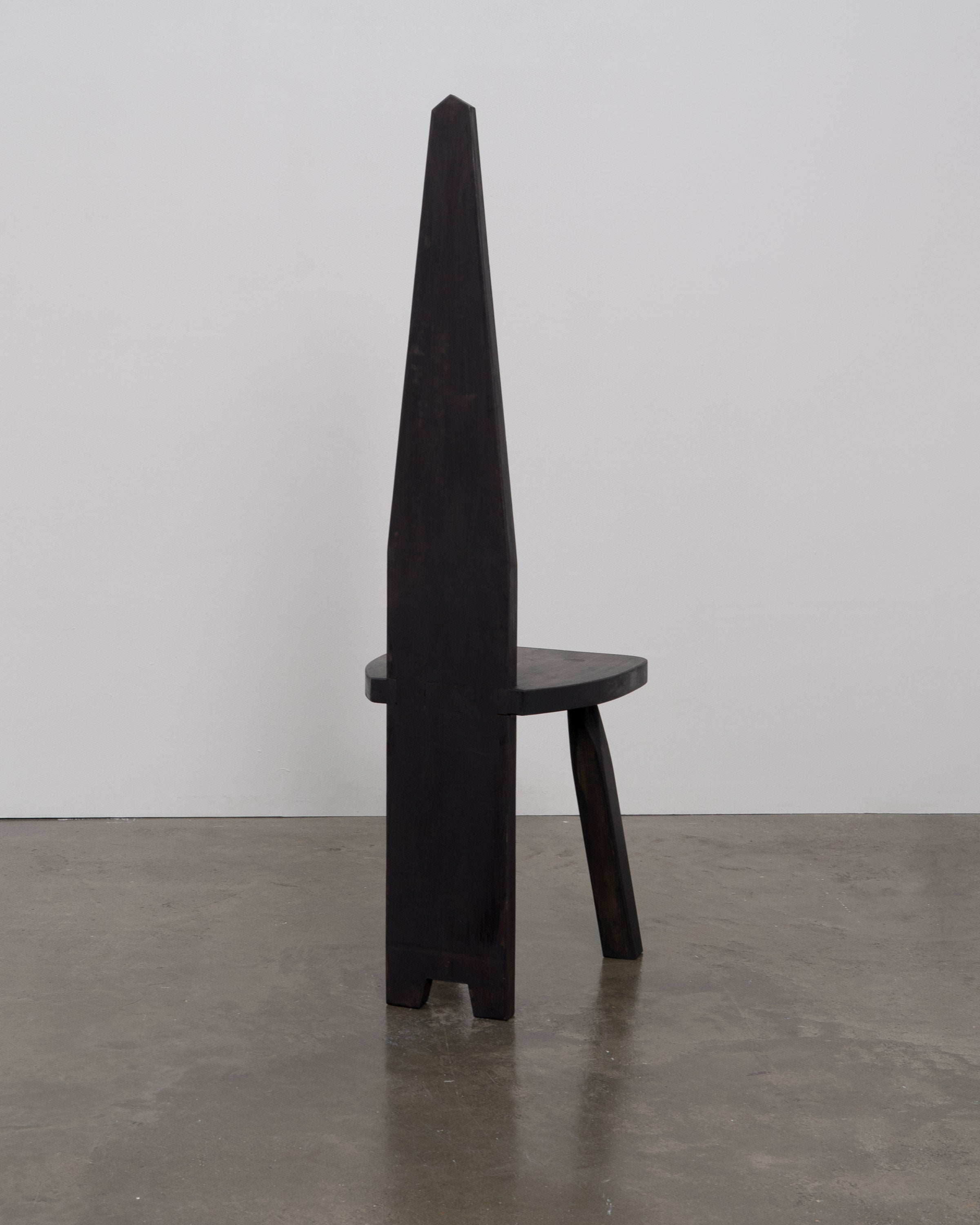 Brutalist High Back Chair