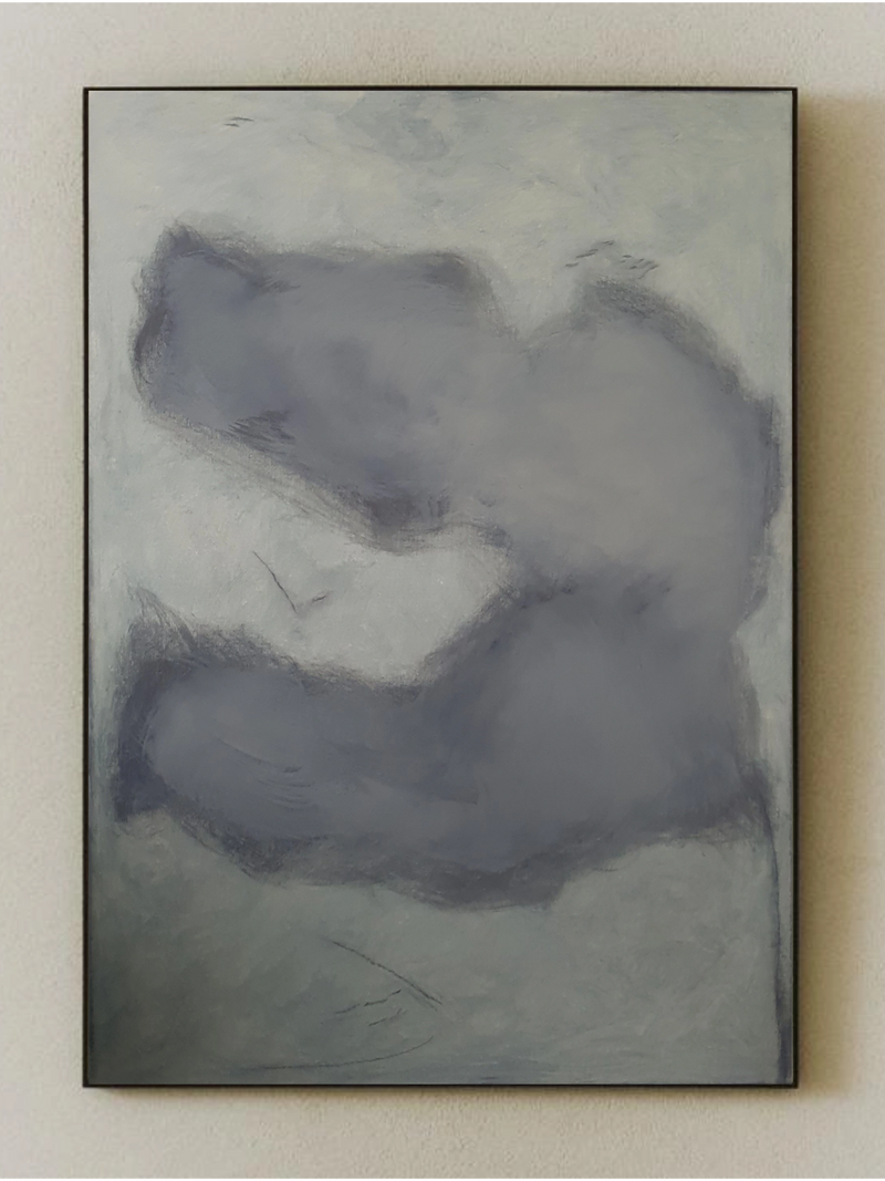 Chrysaora by Yeliza Gevorgyan | The Oblist — abstract blue tones