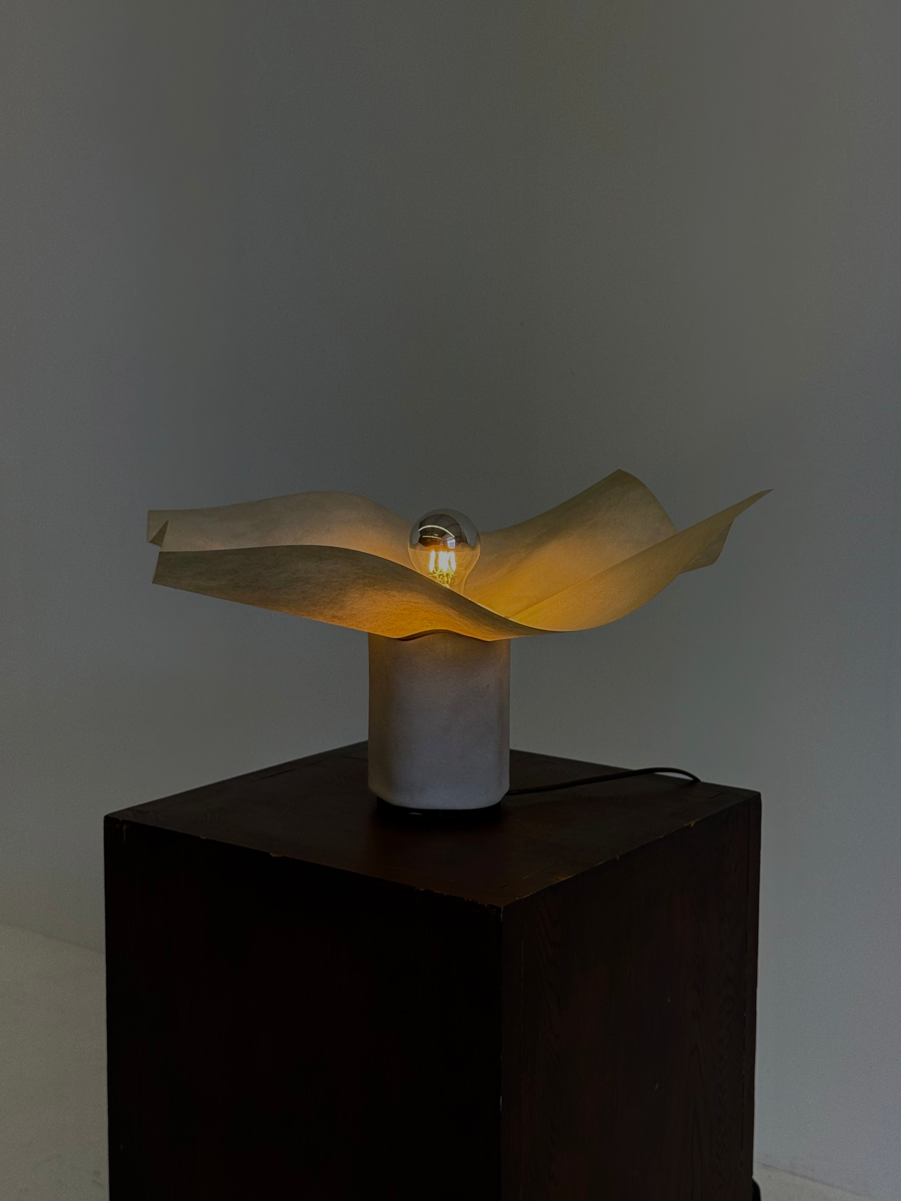 Area table lamp by Mario Bellini for Artemide — lifestyle setting