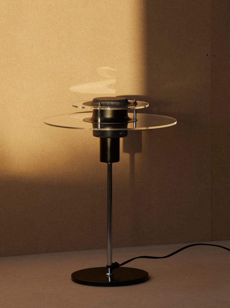 Vintage Postmodern Ikea Cirkle Table Lamp C. 1990 by DIG IN JAPAN | The Oblist