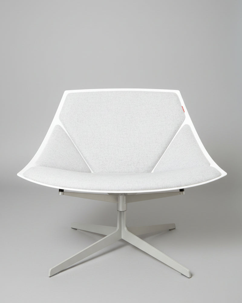 Jehs+Laub JL11 Space Lounge Chair for Fritz Hansen by Eilers Interieur | The Oblist — modern fabric upholstery