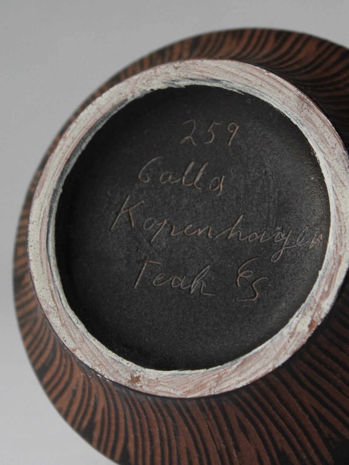 Pichet en céramique Gallo “Copenhagen Teak”, années 1960