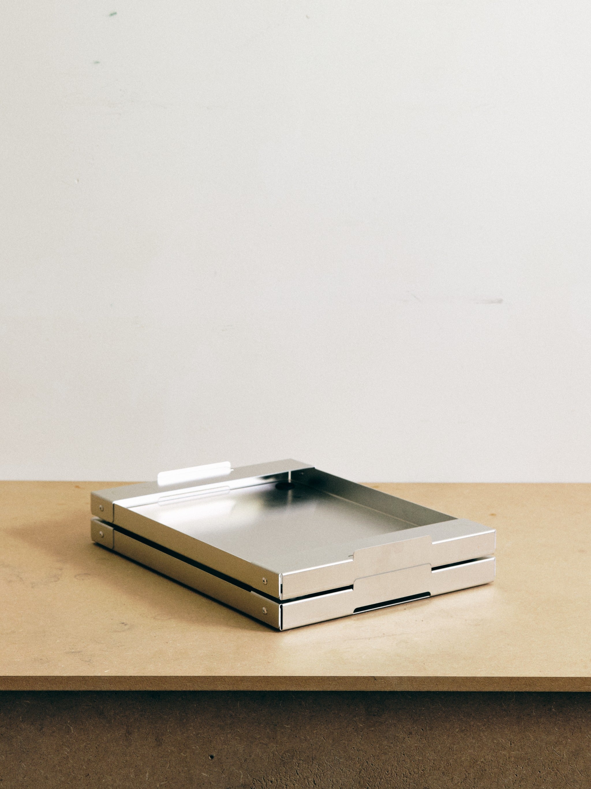Metal Storage Tray — detail view