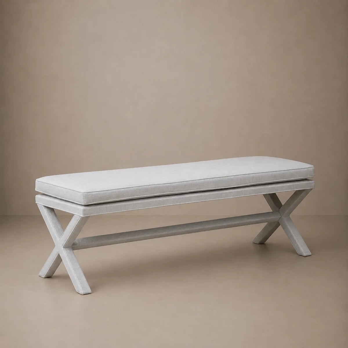 Marcel Double X Bench - Movida Fabric by RIJD Interior — variant detail