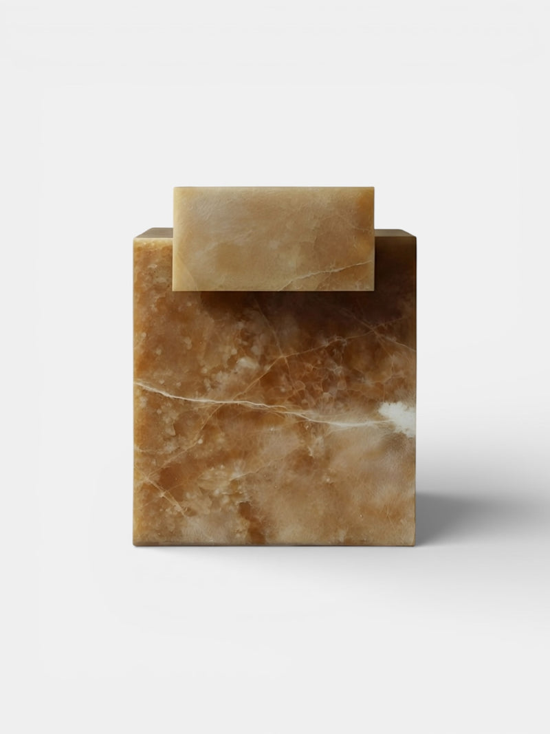 Gaia Honey Onyx - Marble Coffee Table by Marbera | The Oblist